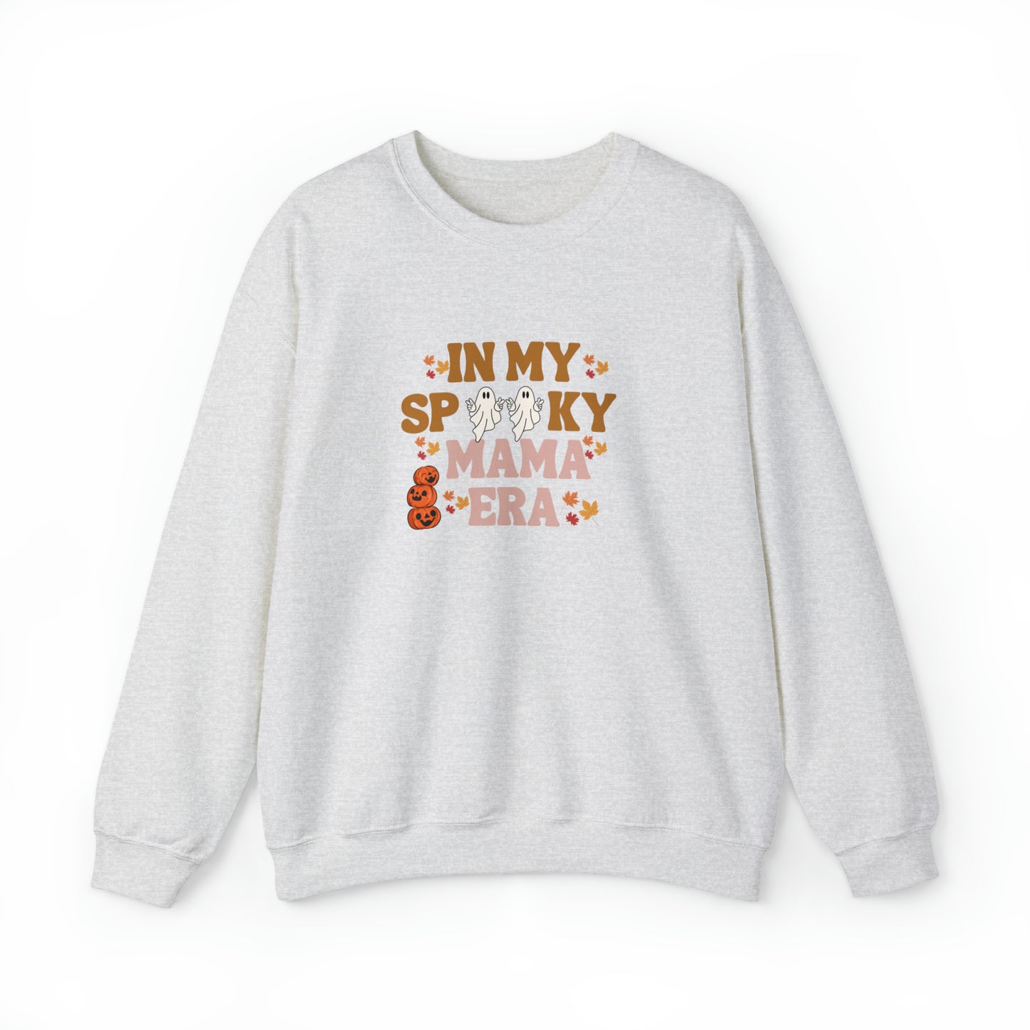 In My Spooky Mama Era Unisex Heavy Blend Crewneck Sweatshirt