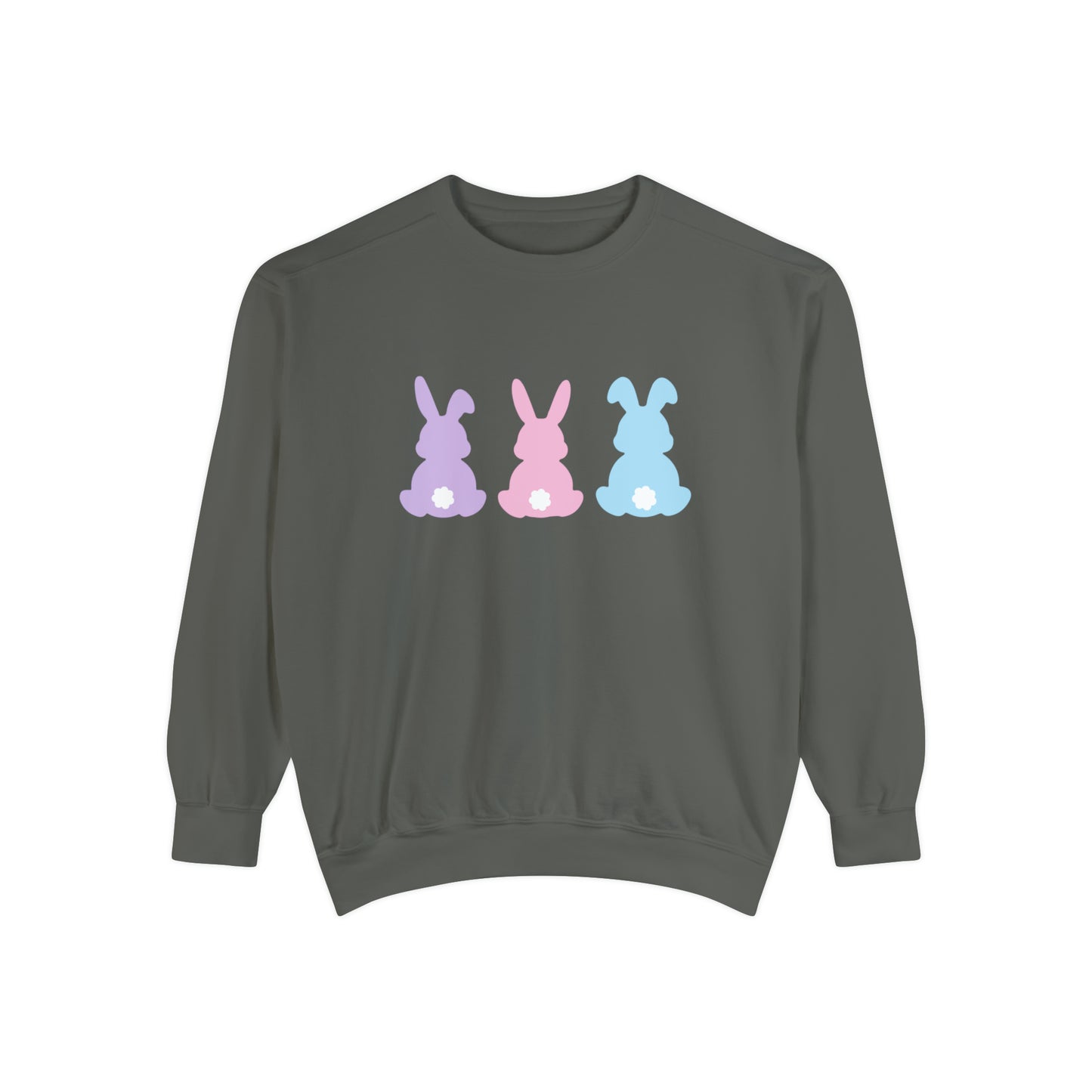 Bunny Pastel Comfort Colors Unisex Sweatshirt