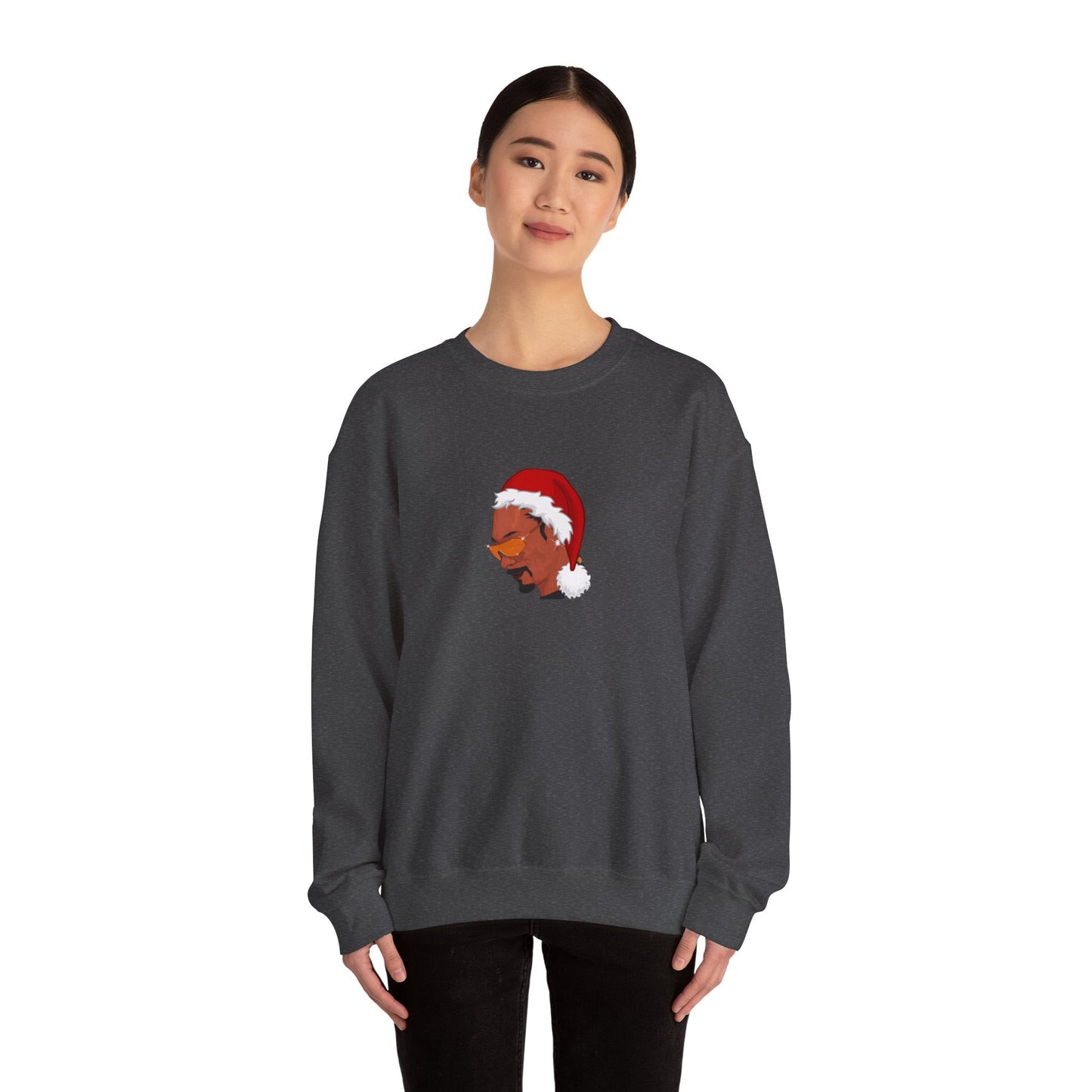 Snoop dog holiday Unisex Heavy Blend Crewneck Sweatshirt