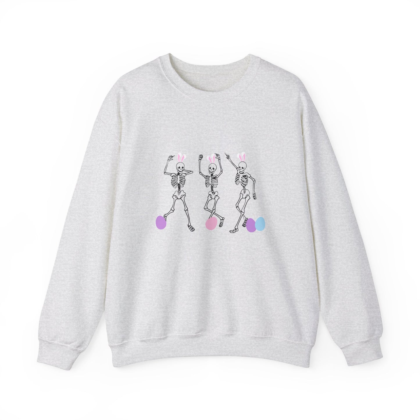 Skeleton Easter Unisex Crewneck Sweatshirt
