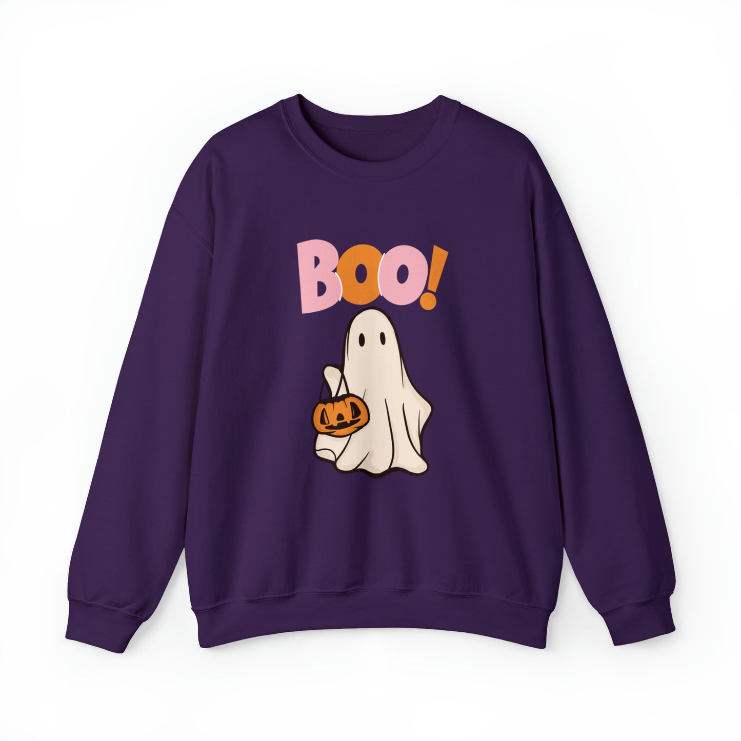 Boo Unisex Heavy Blend Crewneck Sweatshirt