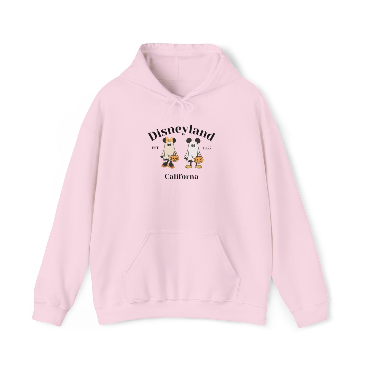 Disneyland Mickey And Minnie Ghost Unisex Heavy Blend Hooded Sweatshirt