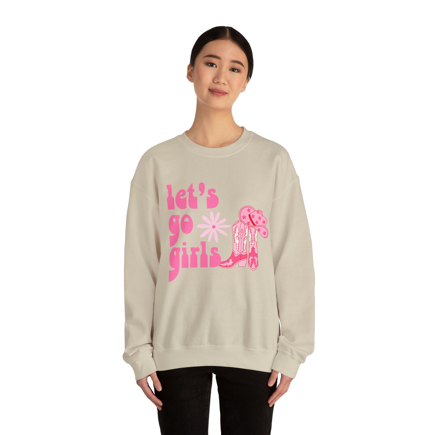 Lets Go Girls Unisex Heavy Blend™ Crewneck Sweatshirt