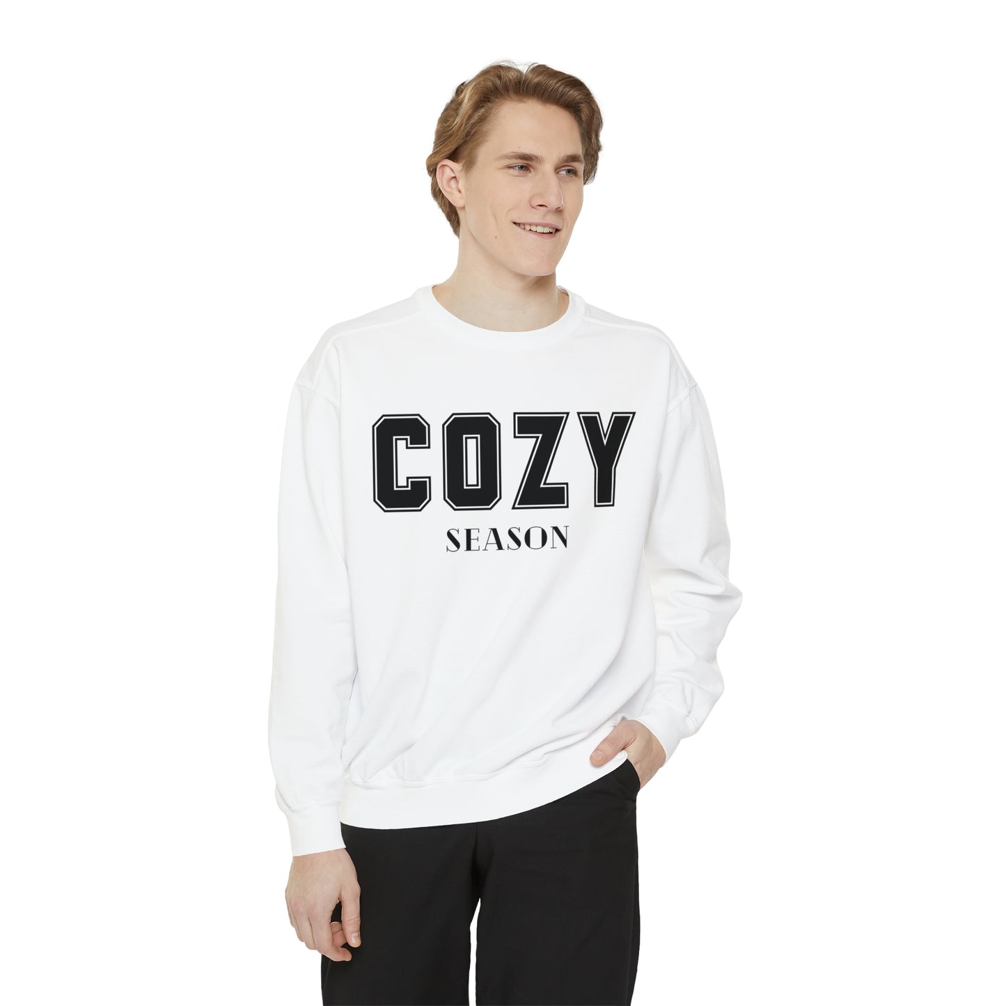Cozy Season Comfort Colors Unisex Garment-Dyed Sweatshirt