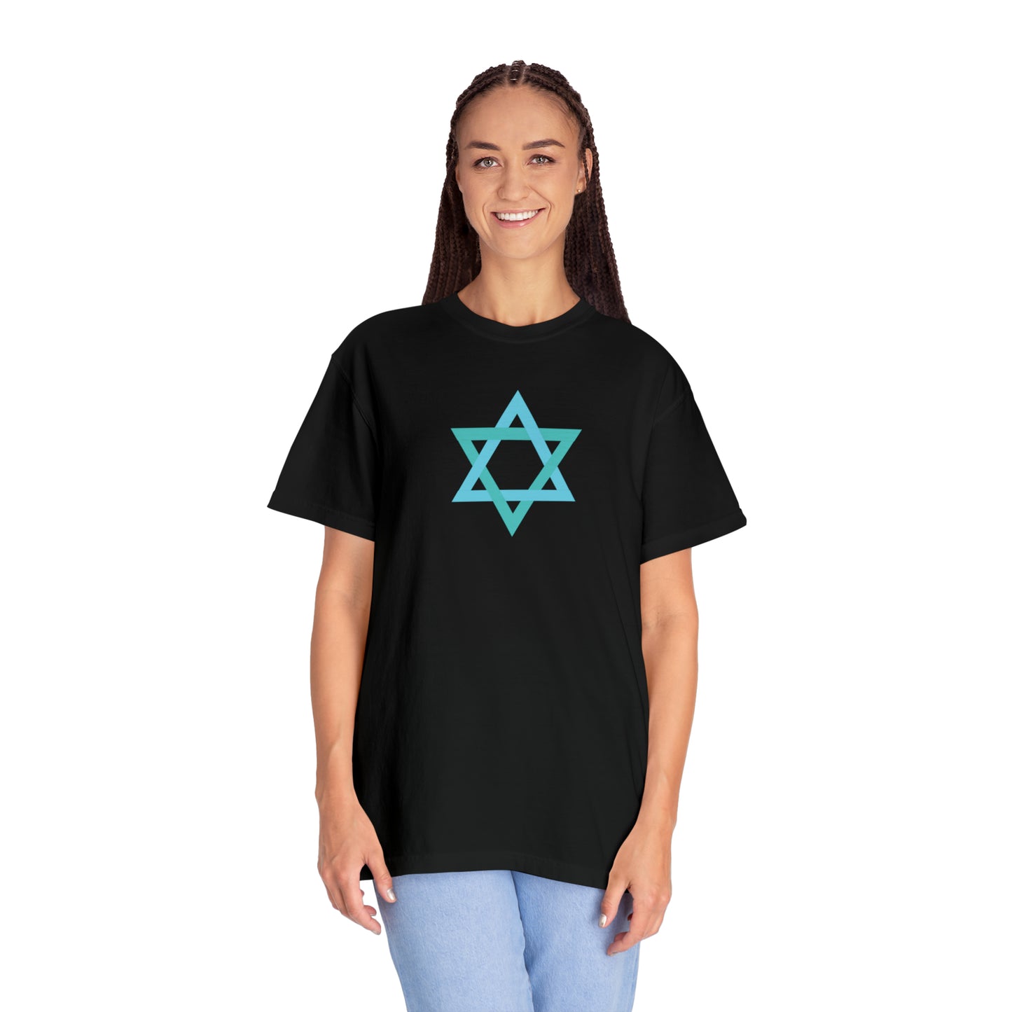 Jewish Star Unisex Garment-Dyed T-shirt