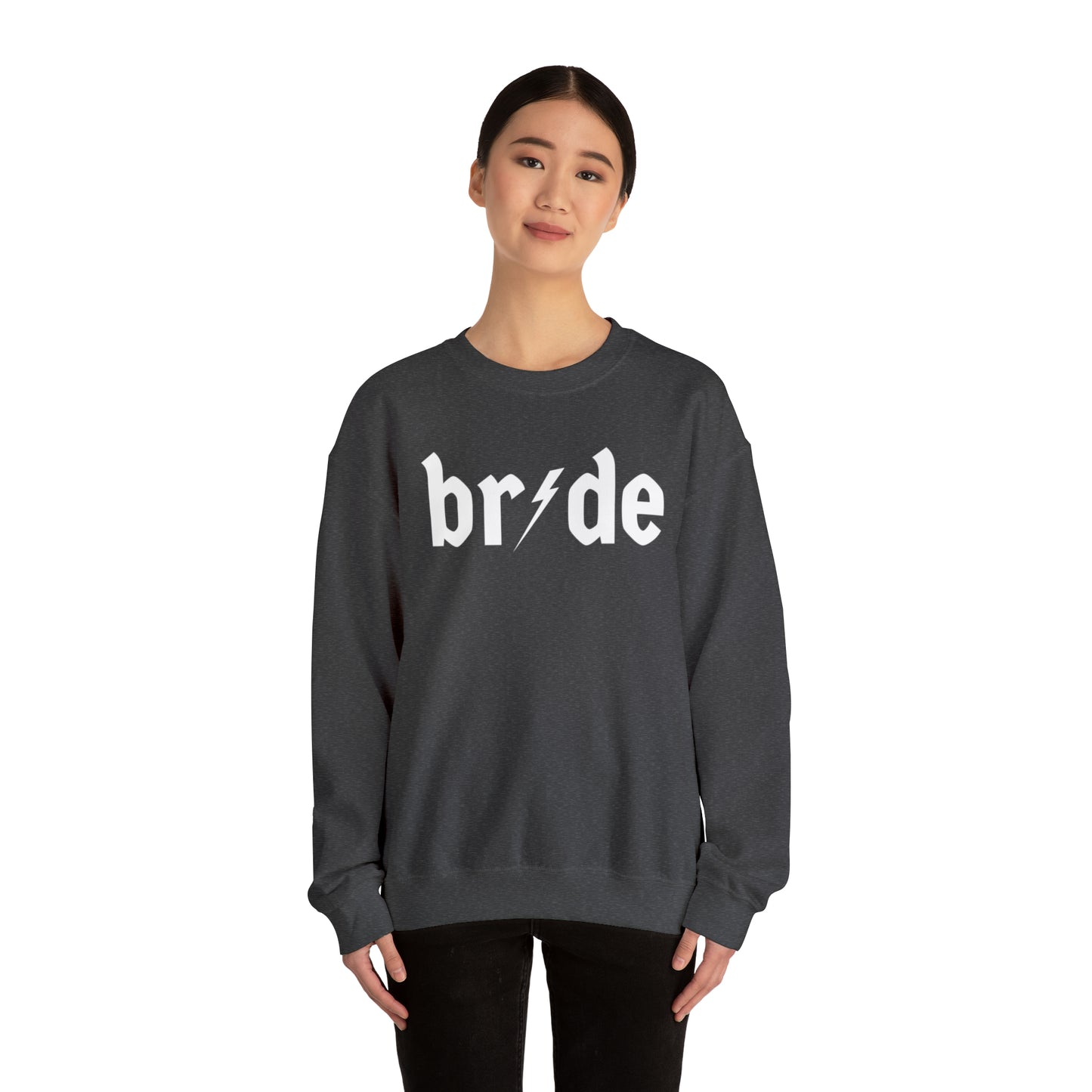 Grunge  Bride Unisex Heavy Blend Crewneck Sweatshirt