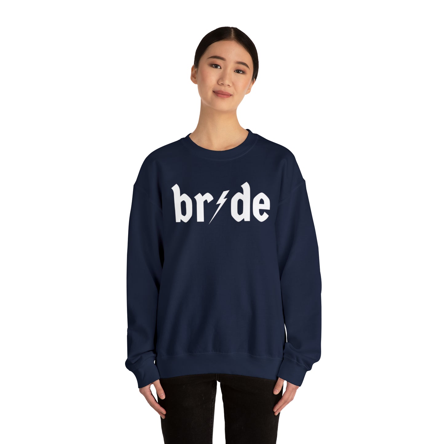 Grunge  Bride Unisex Heavy Blend Crewneck Sweatshirt