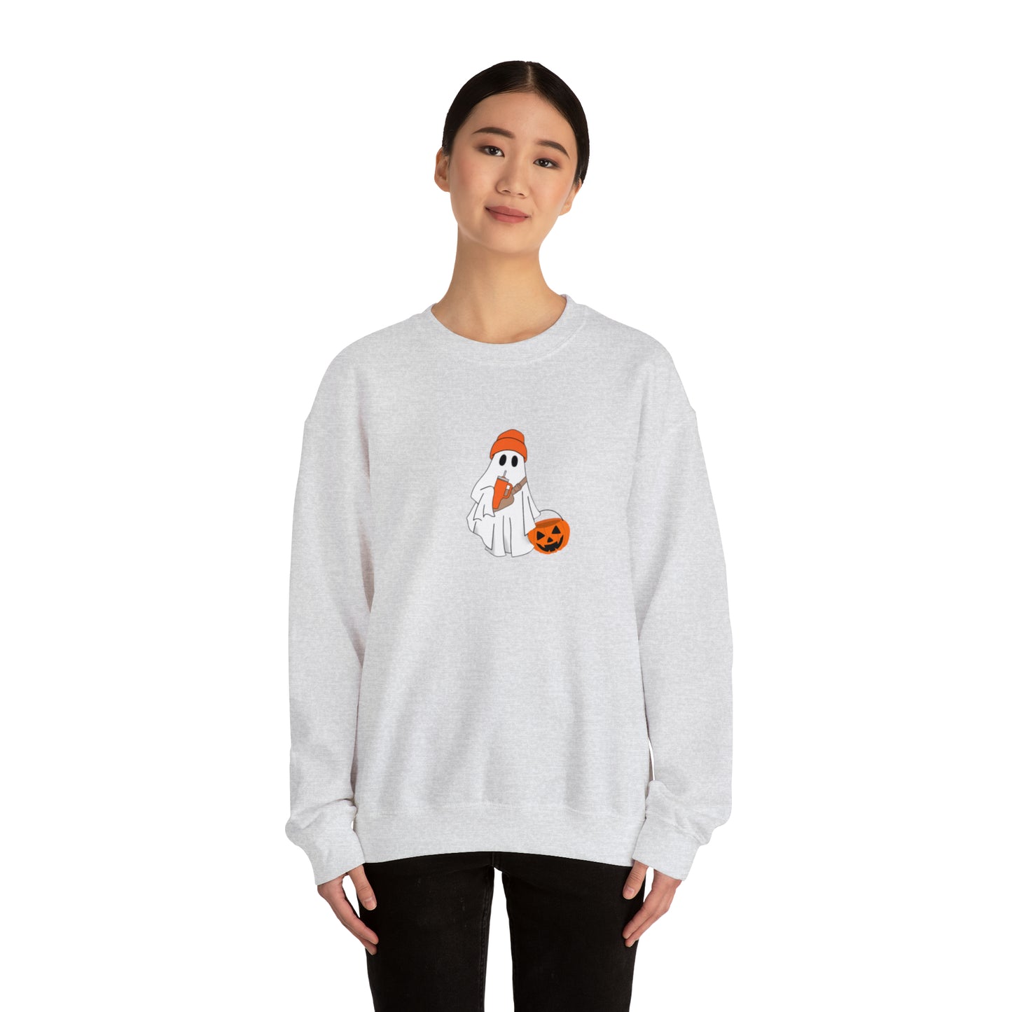 Ghost Stanley Cup  Unisex Heavy Blend Crewneck Sweatshirt
