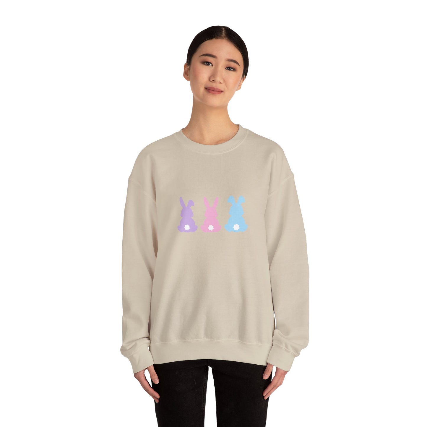 Bunny Pastel Crewneck Sweatshirt