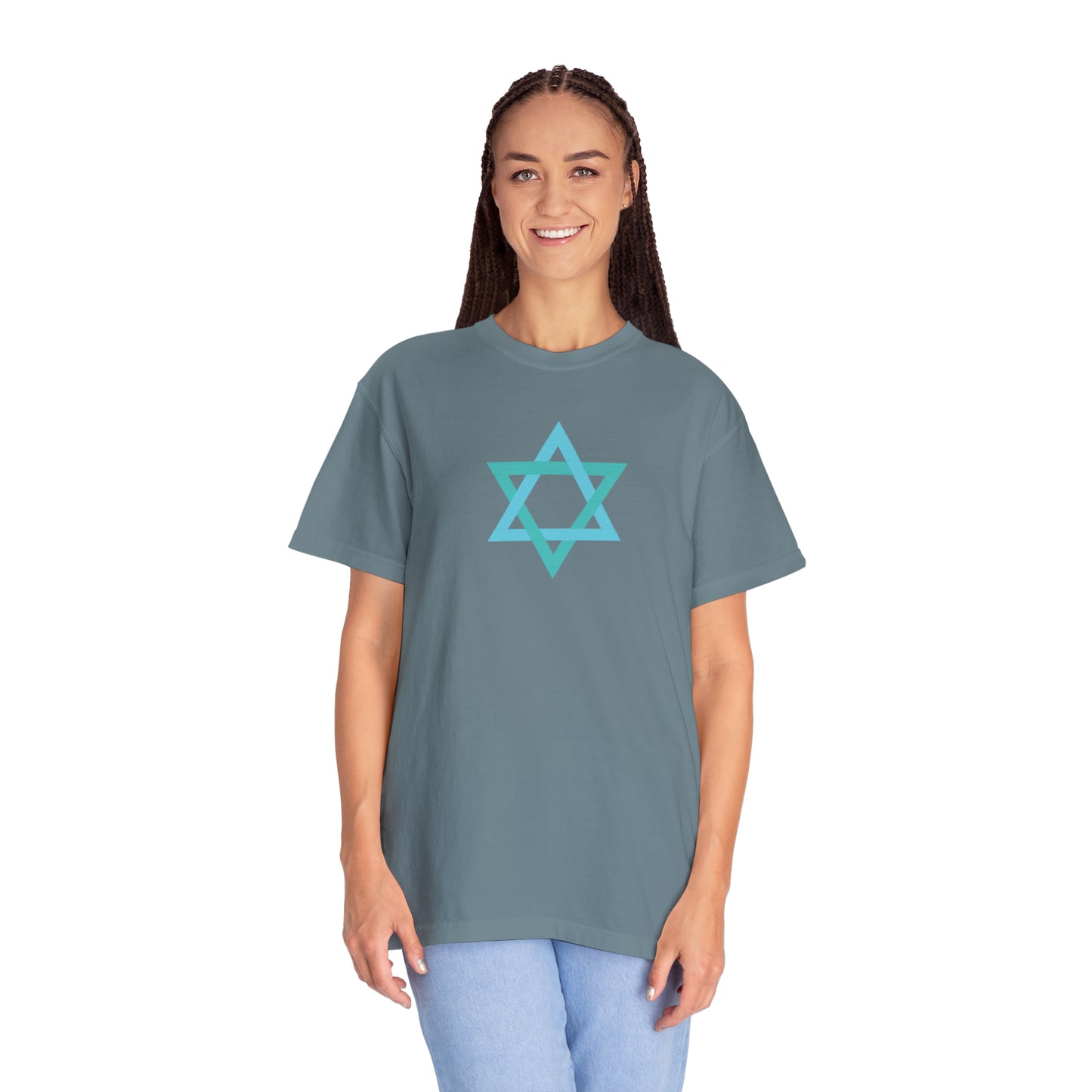 Jewish Star Unisex Garment-Dyed T-shirt