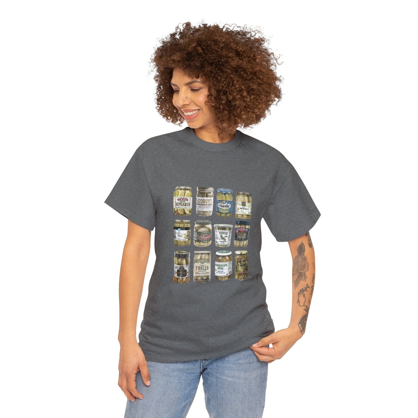 Pickle Jars Unisex Heavy  Cotton Tee