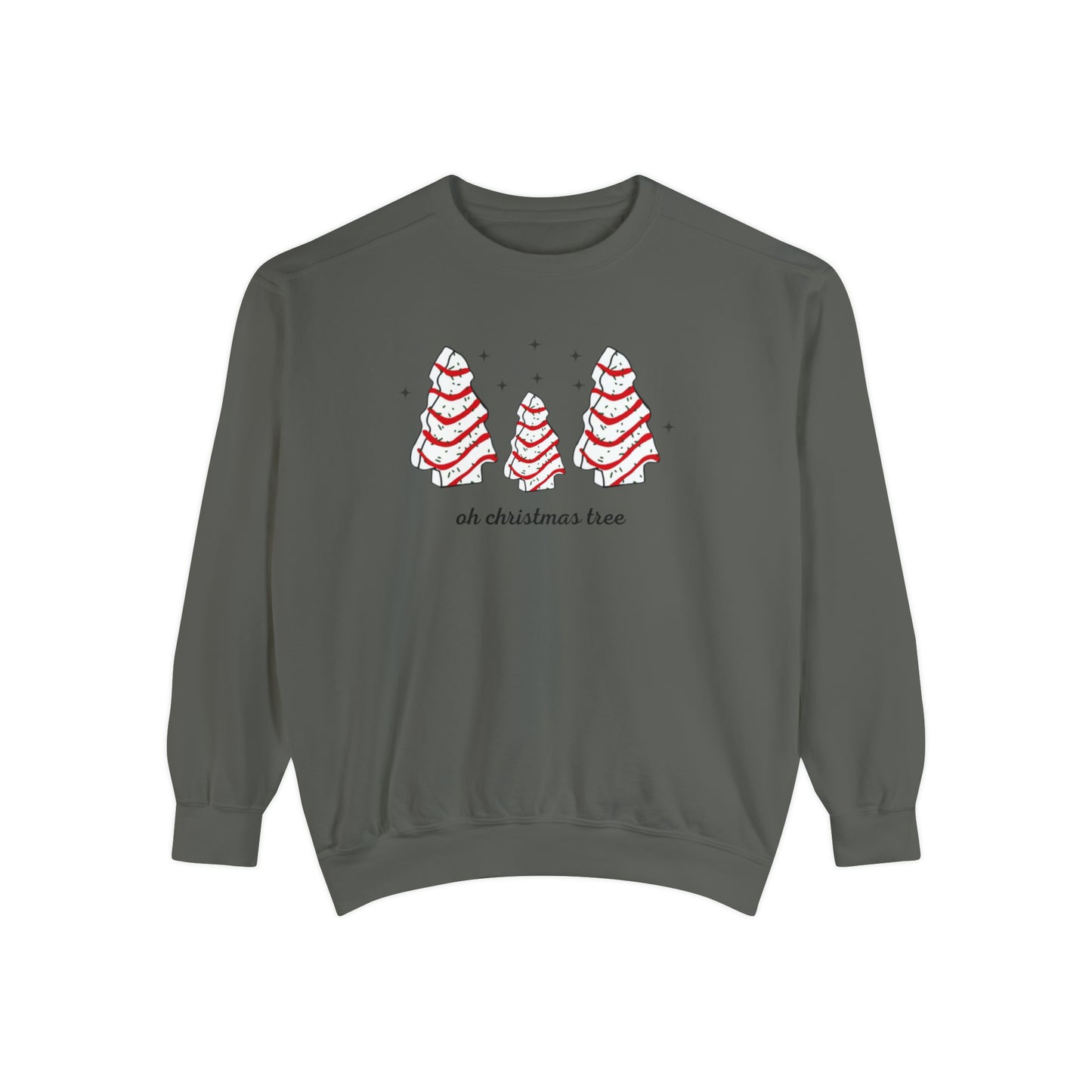Oh Christmas Tree Unisex Garment-Dyed Sweatshirt
