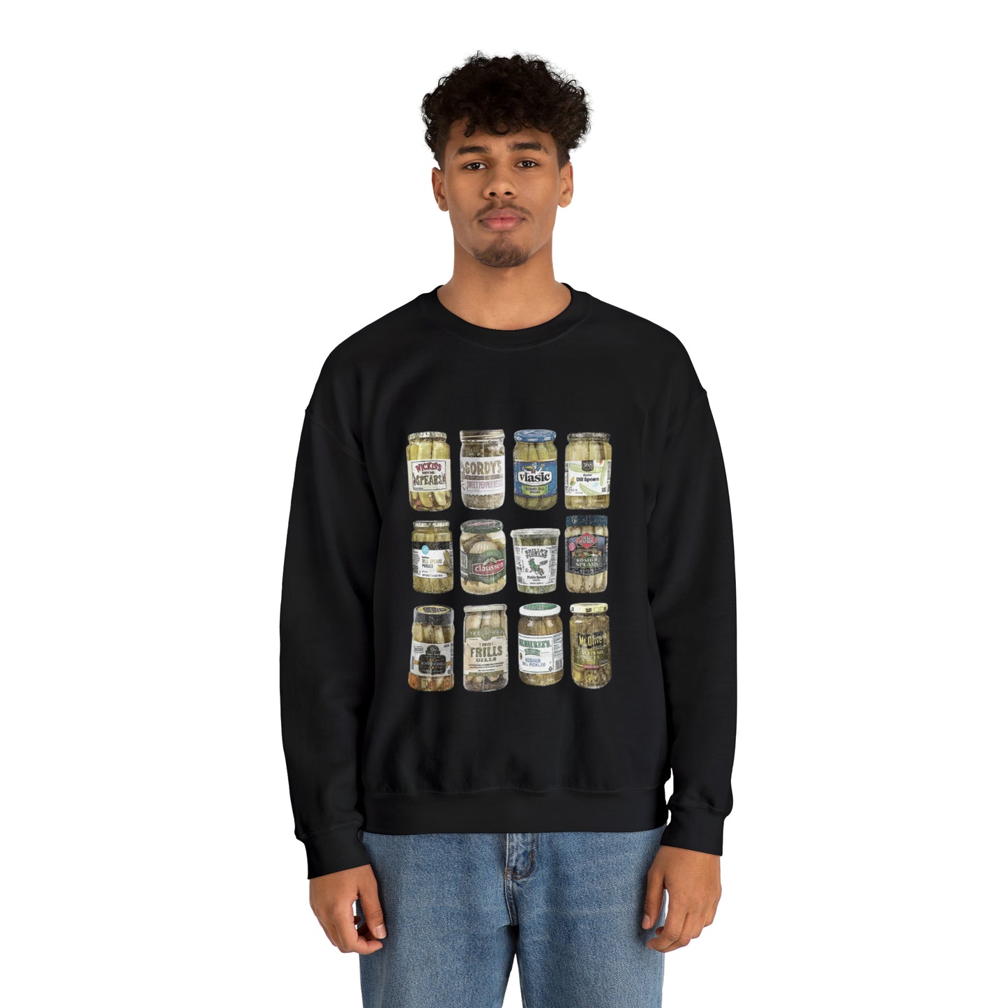 Pickle Jars Unisex Heavy Blend Crewneck Sweatshirt