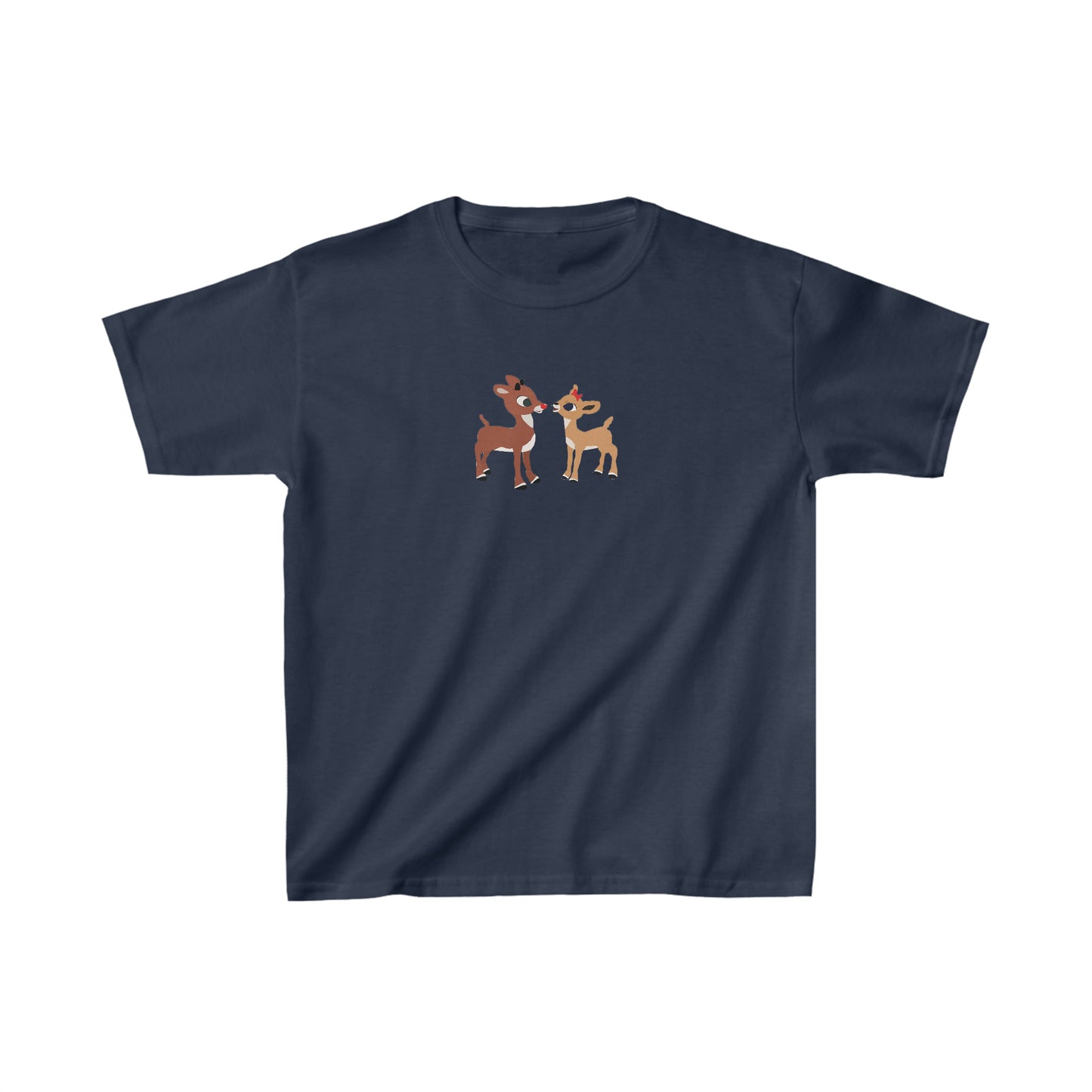 Rudolph The Red Nose Reindeer Kids Heavy Cotton Tee