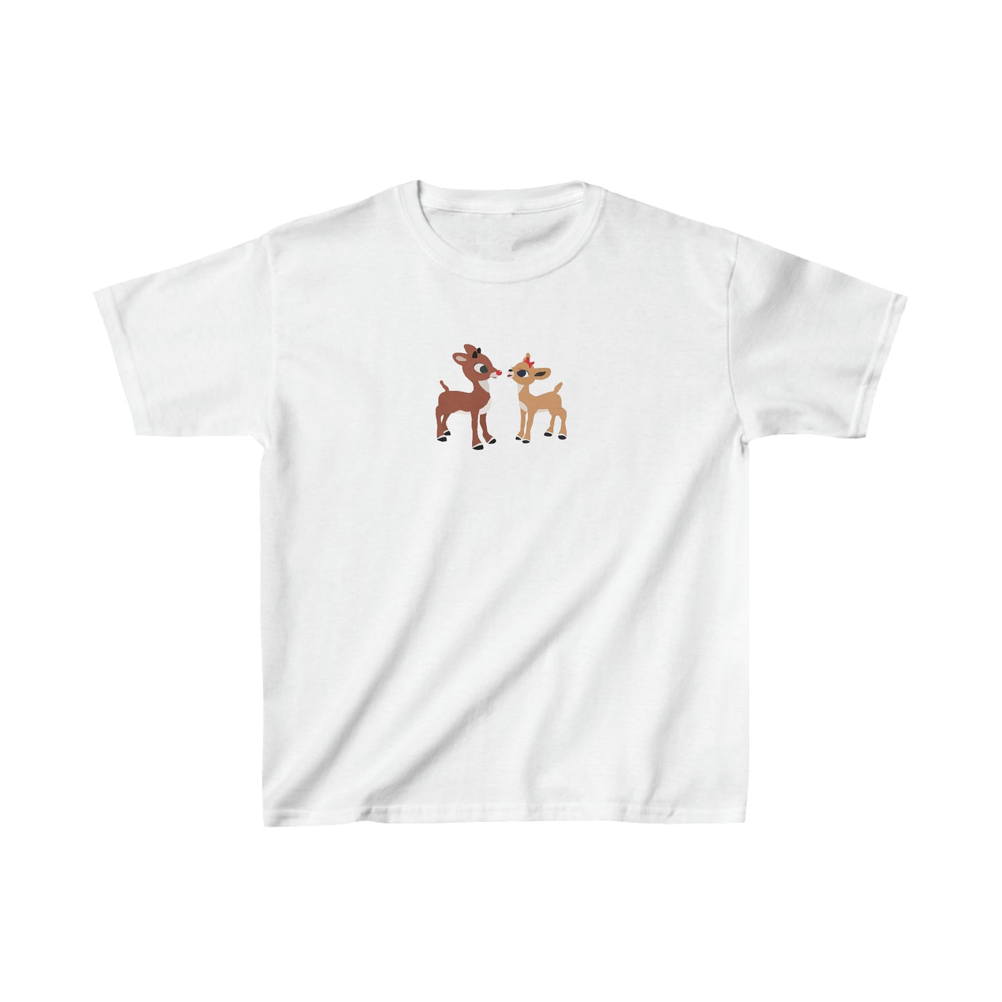 Rudolph The Red Nose Reindeer Kids Heavy Cotton Tee