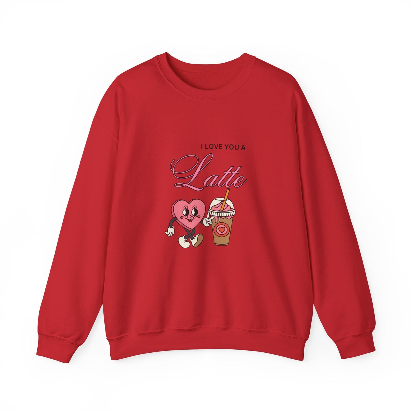 I love you a latte Crewneck Sweatshirt