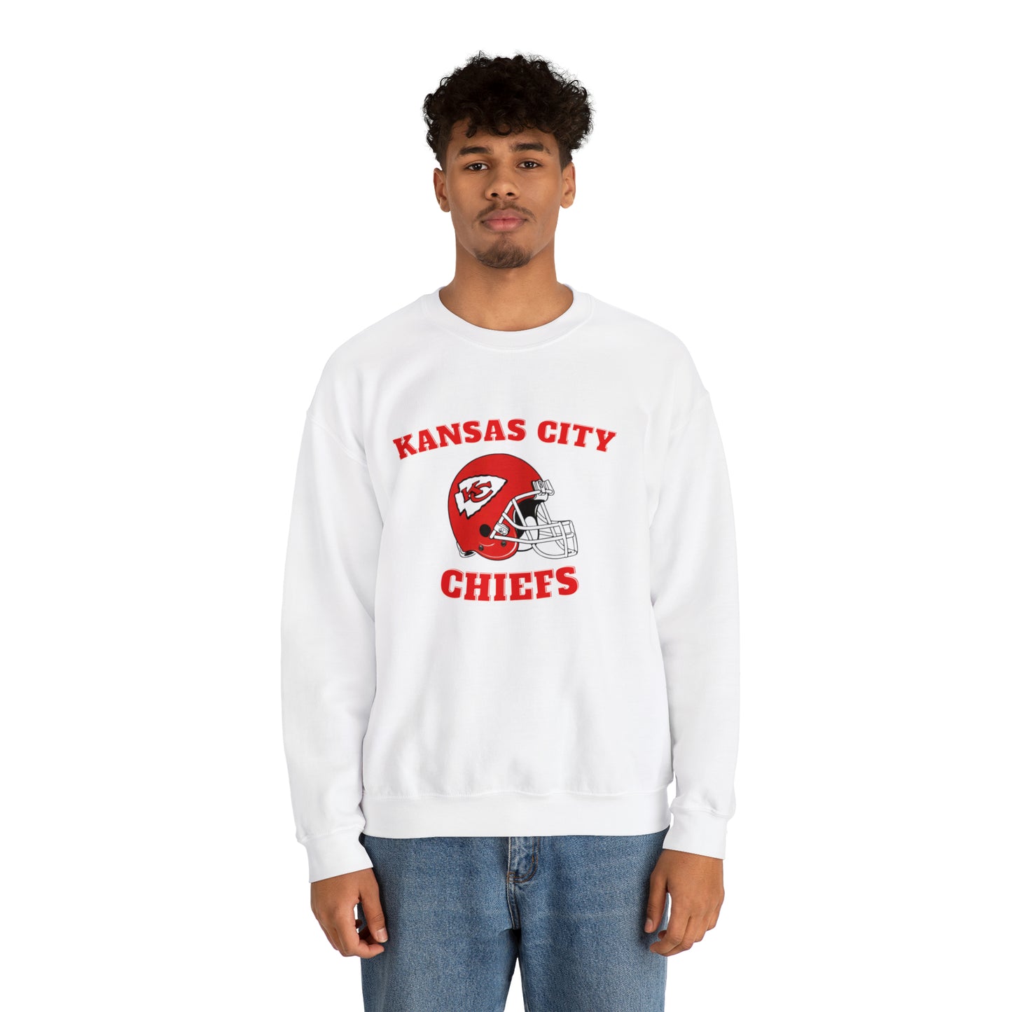 Kansas City Chiefs Unisex Heavy Blend Crewneck Sweatshirt