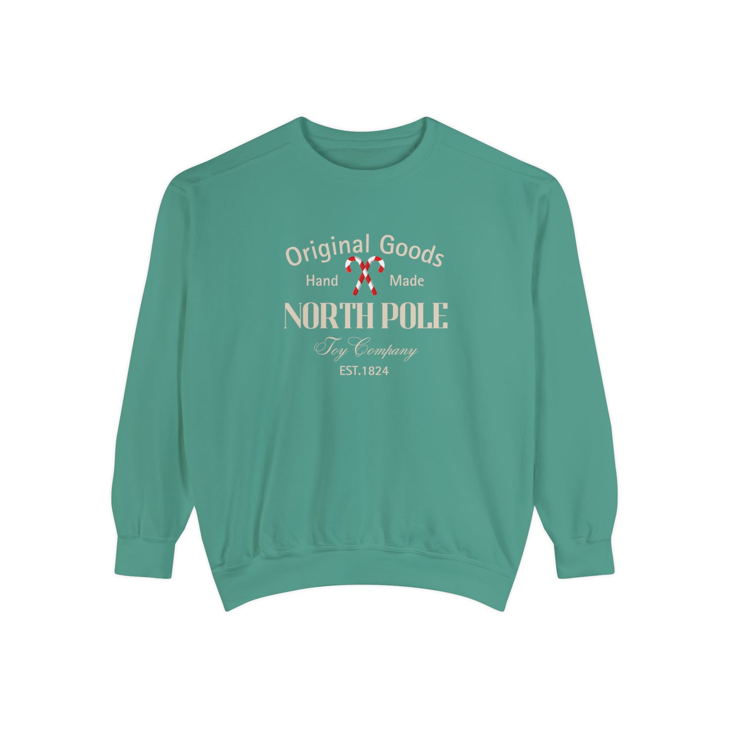 North Pole Unisex Garment-Dyed Sweatshirt