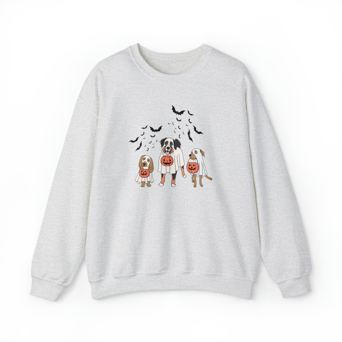 Dog ghosts Unisex Heavy Blend Crewneck Sweatshirt
