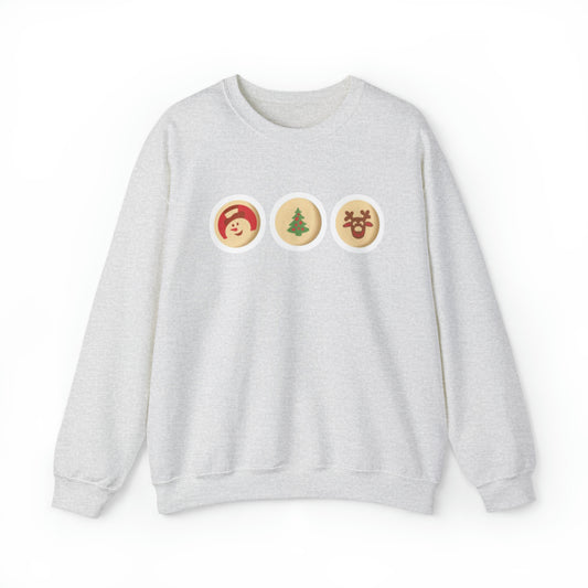 Christmas Sugar Cookie Unisex Heavy Blend Crewneck Sweatshirt