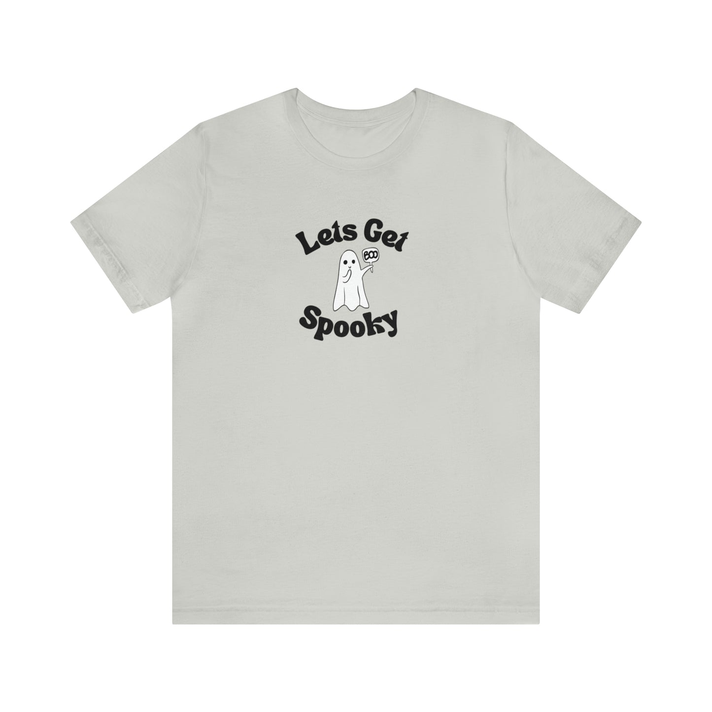 Let’s Get Spooky Ghost Unisex Jersey Short Sleeve Tee