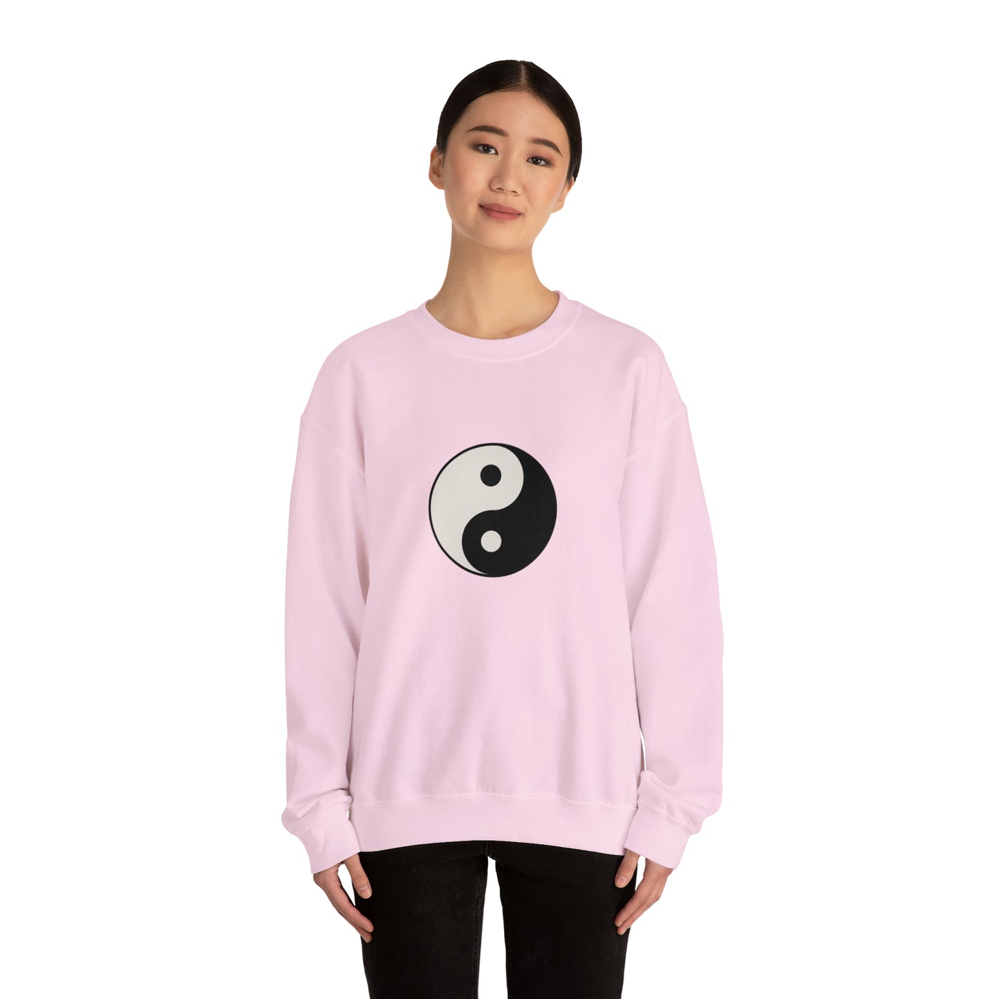 Ying Yang Unisex Heavy Blend Crewneck Sweatshirt