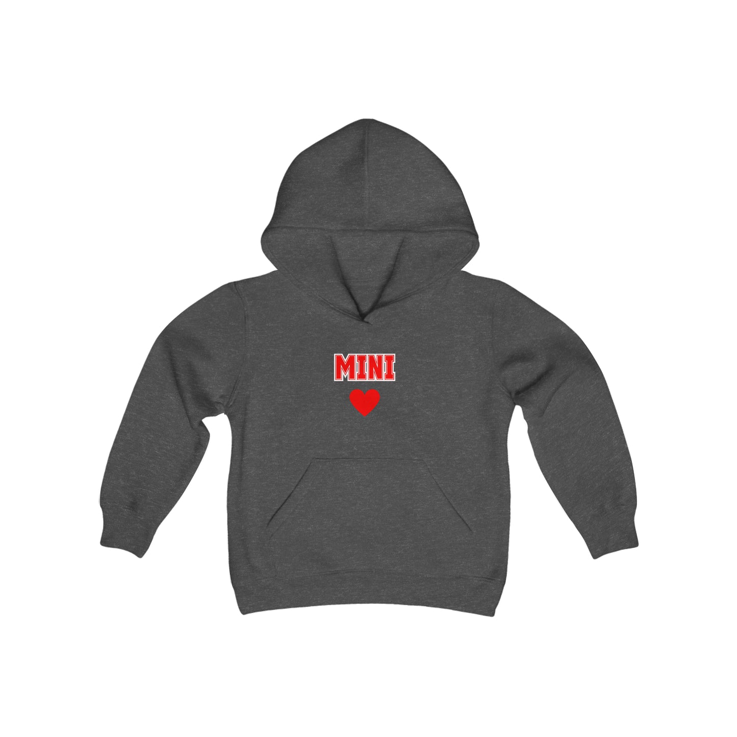 Mini valentine Youth Heavy Blend Hooded Sweatshirt