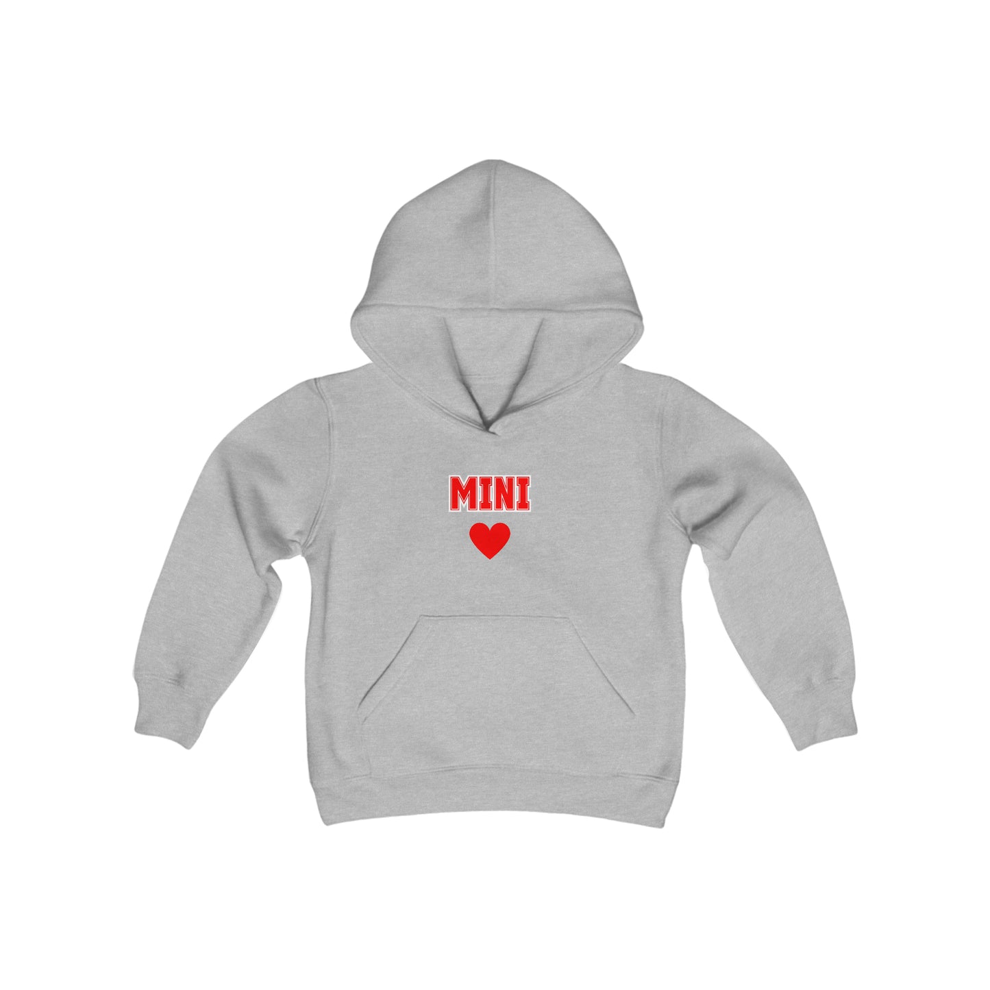 Mini valentine Youth Heavy Blend Hooded Sweatshirt