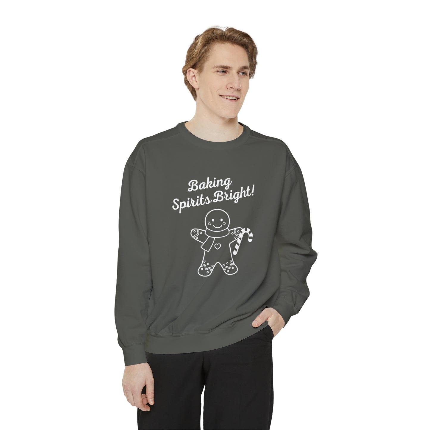 Baking Spirits Bright Unisex Garment-Dyed Sweatshirt