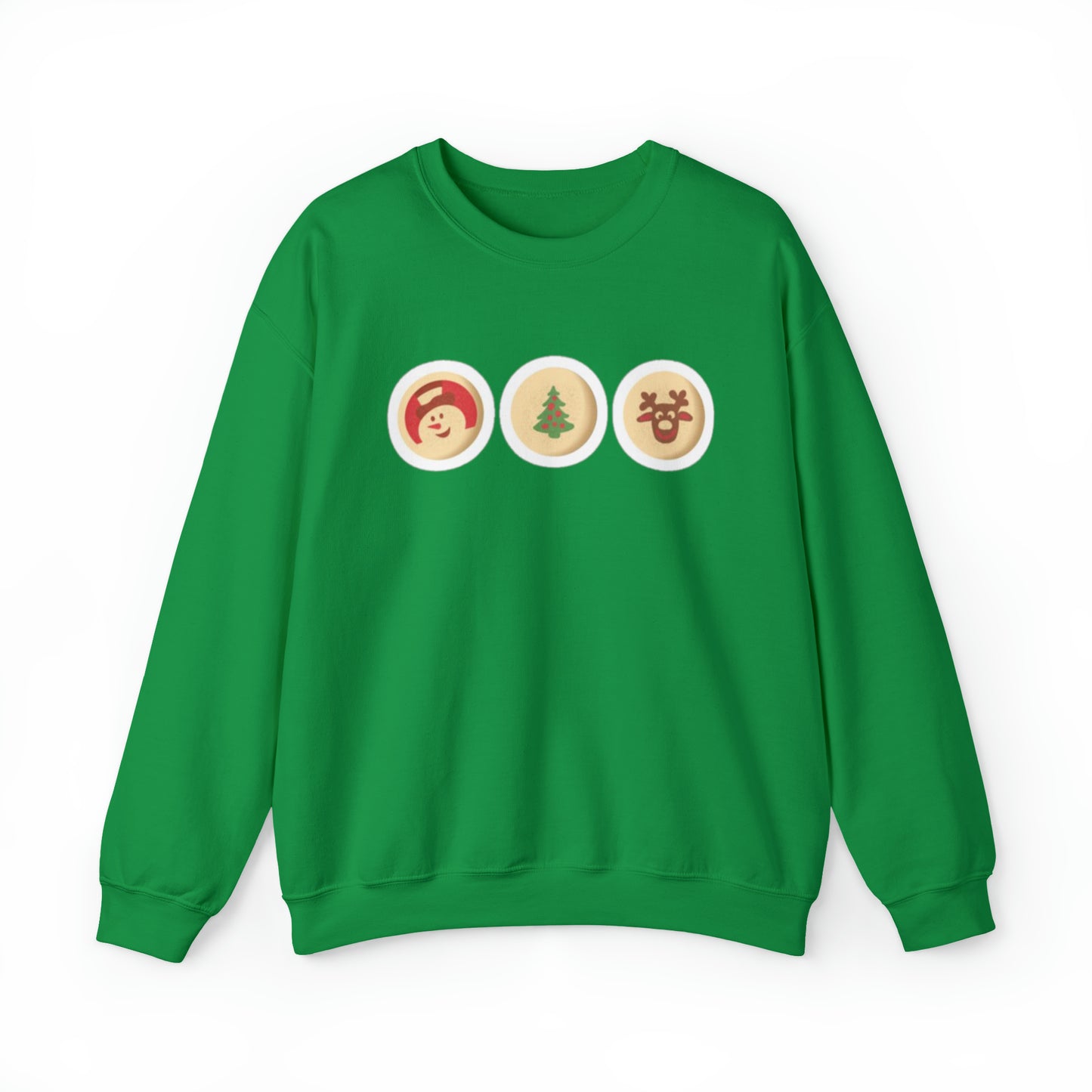 Christmas Sugar Cookie Unisex Heavy Blend Crewneck Sweatshirt