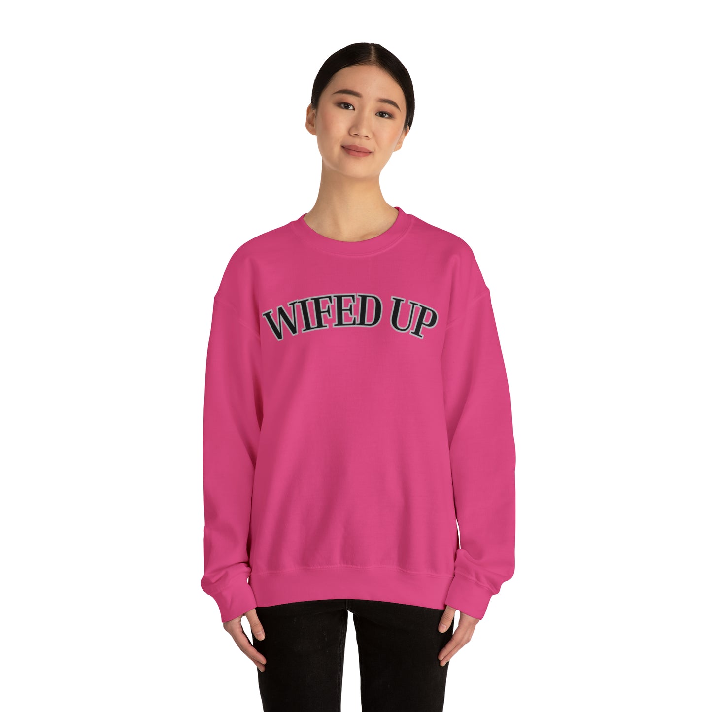 Wifed up Unisex Heavy Blend Crewneck Sweatshirt
