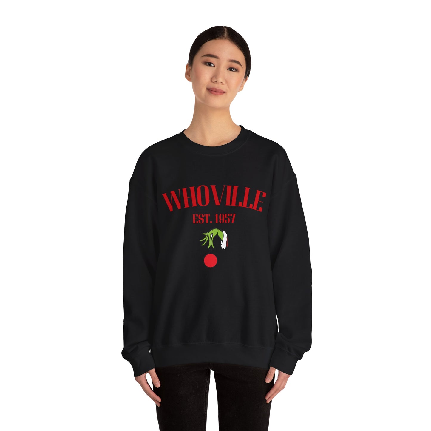 Whoville Unisex Heavy Blend Crewneck Sweatshirt