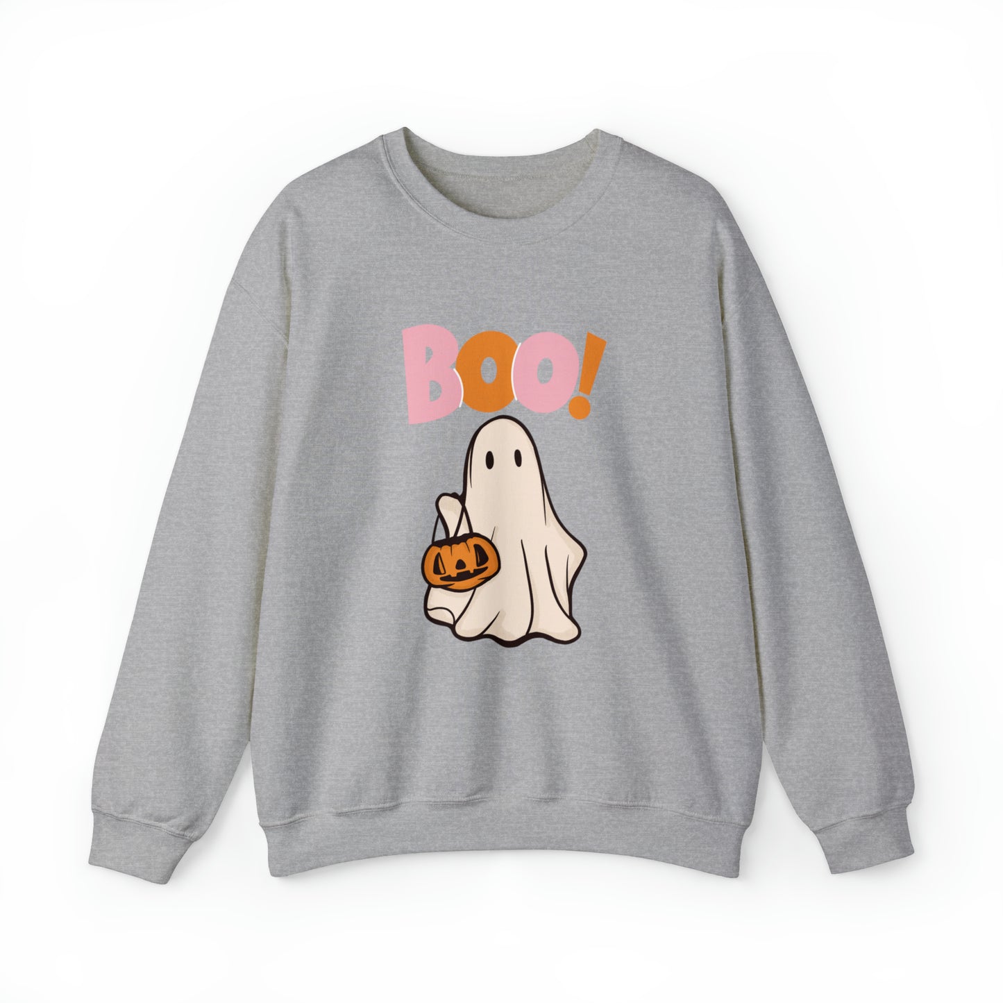 Boo Unisex Heavy Blend Crewneck Sweatshirt
