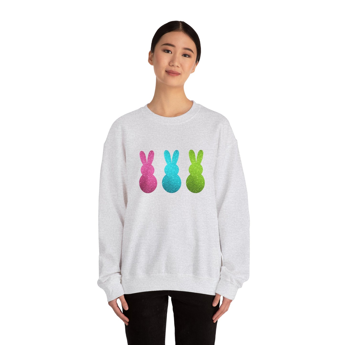 Sparkle Bunnies Unisex Crewneck Sweatshirt