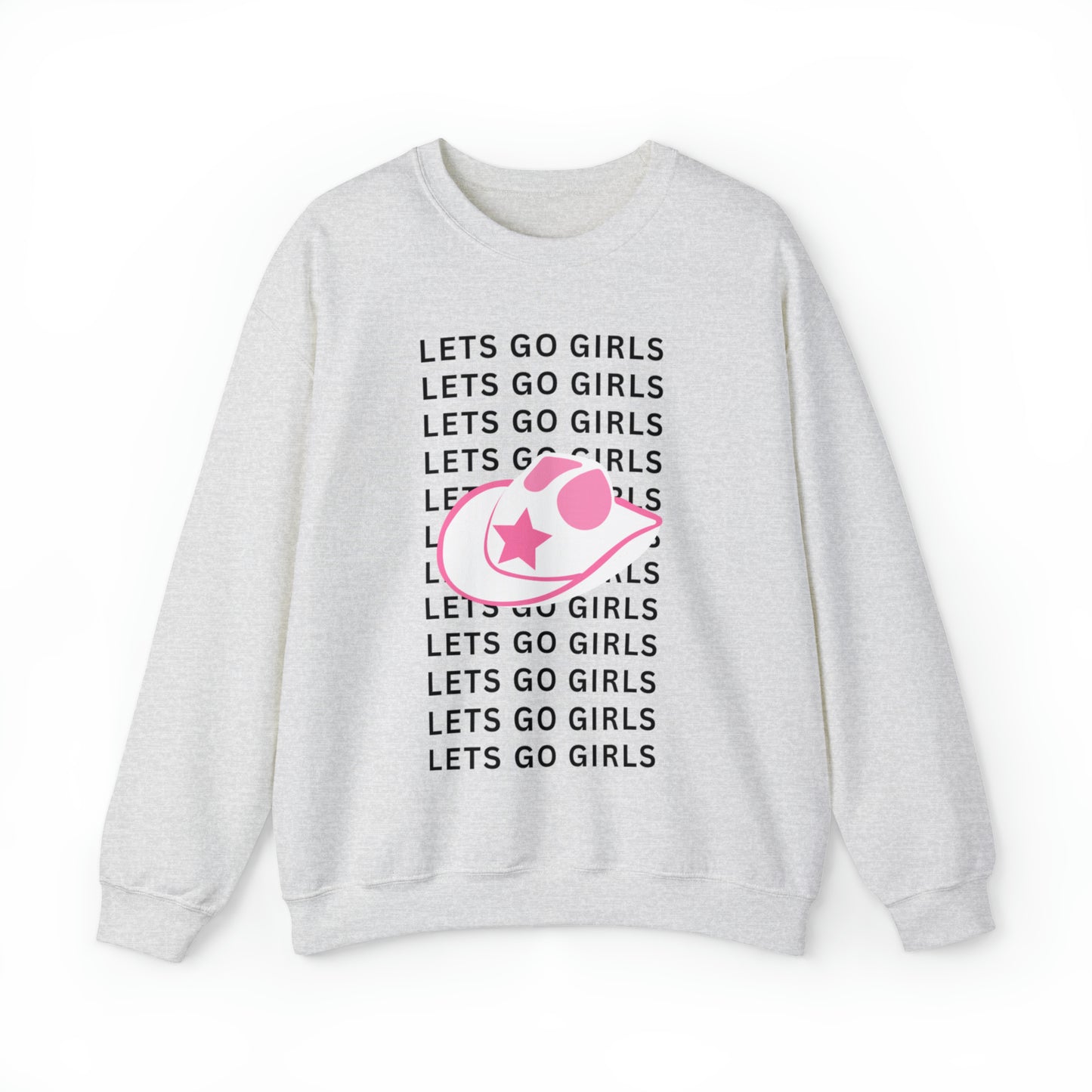 Lets Go Girls Logo Unisex Heavy Blend Crewneck Sweatshirt