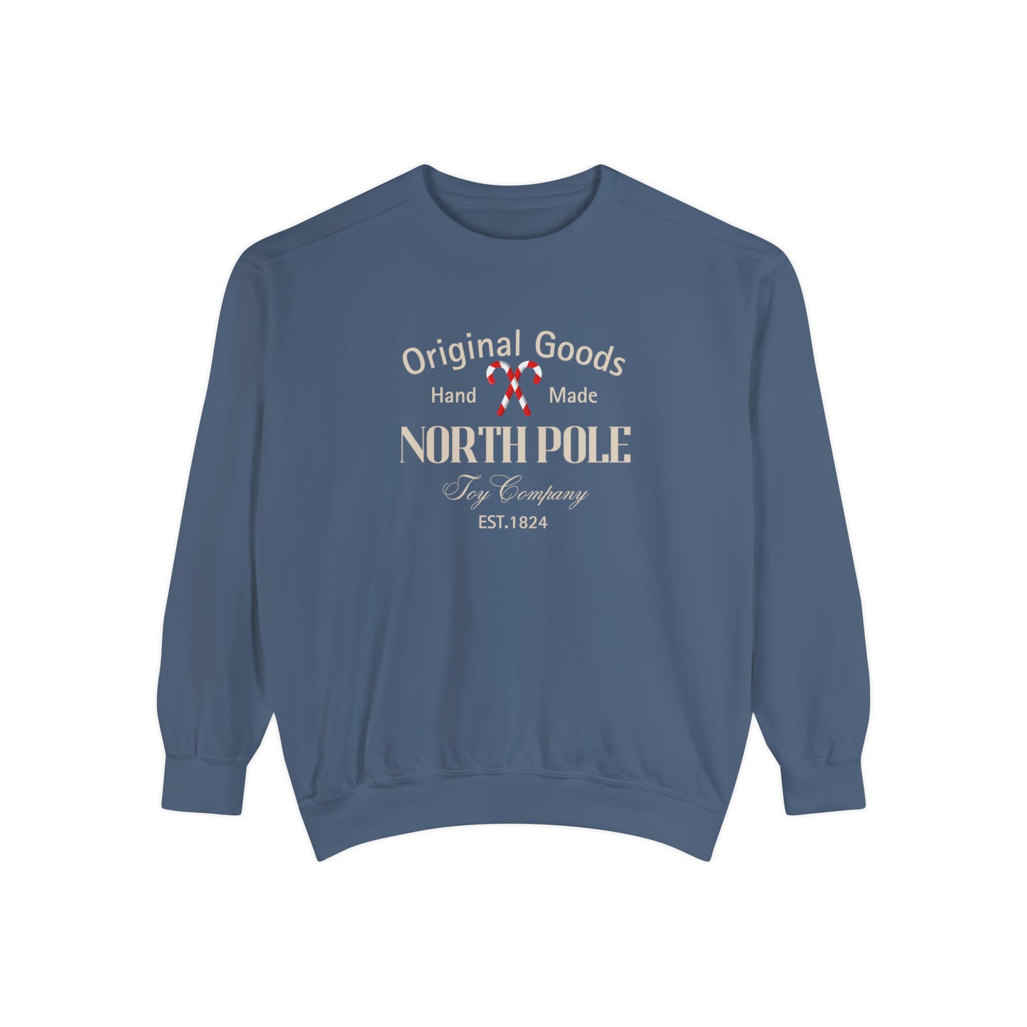 North Pole Unisex Garment-Dyed Sweatshirt
