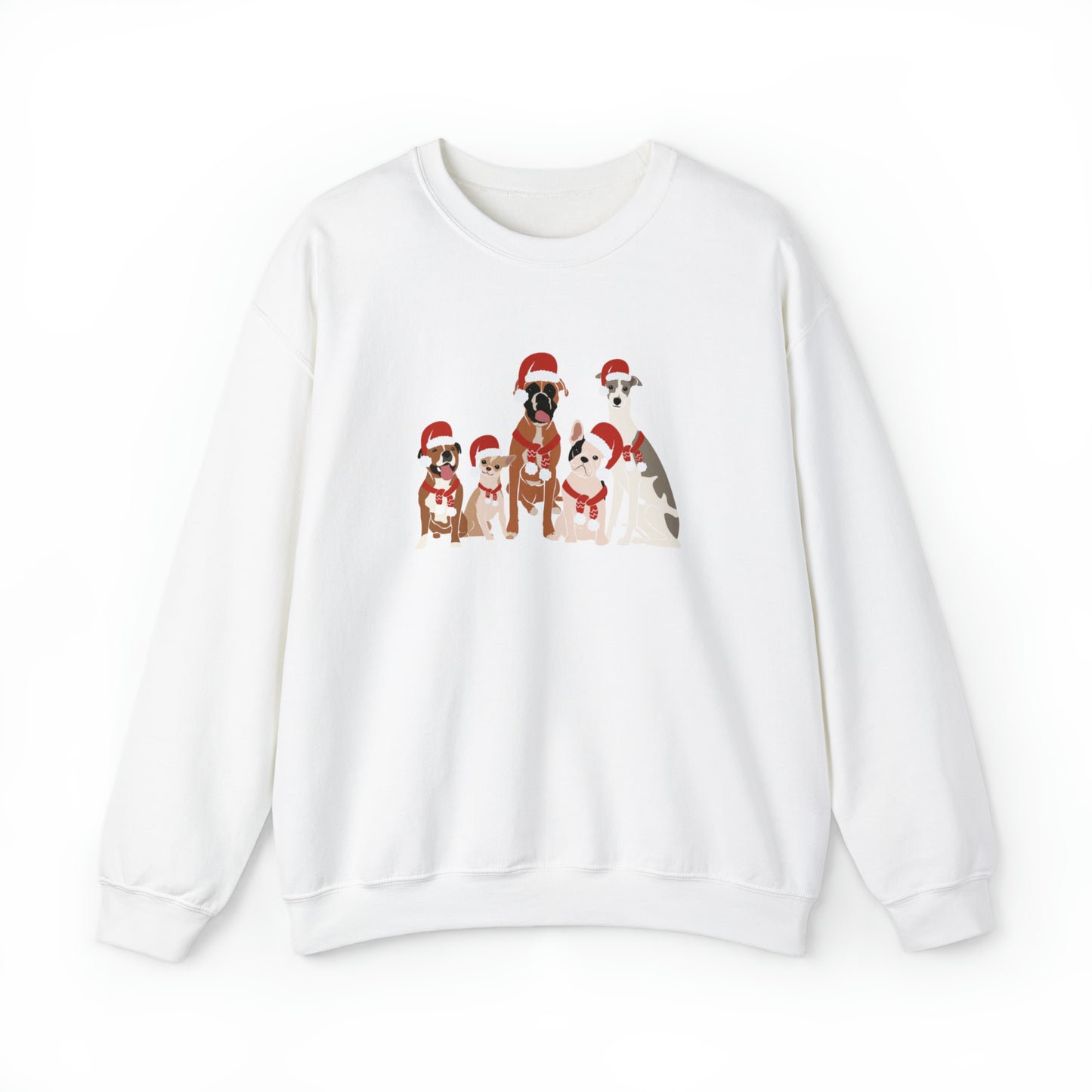 Santa Doggies Unisex Crewneck Sweatshirt