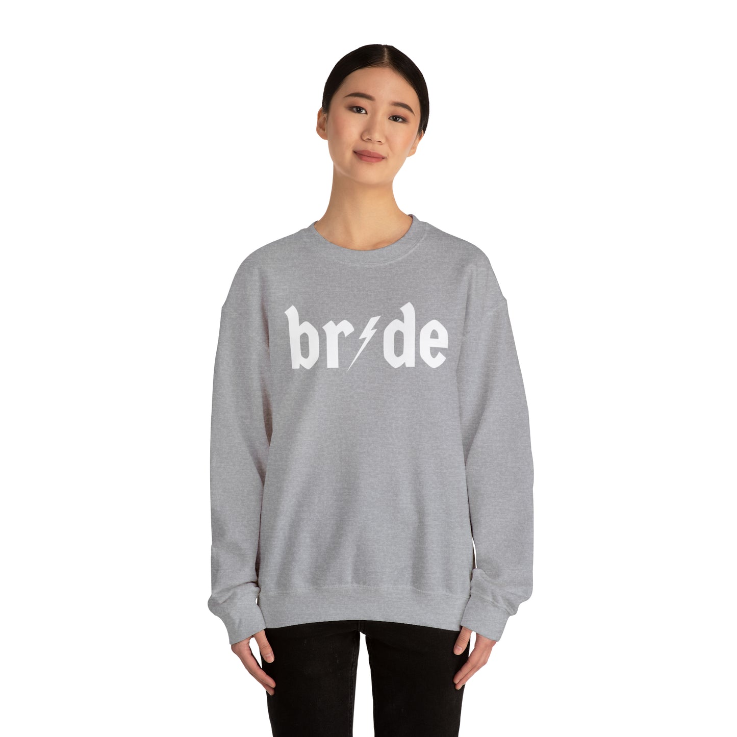 Grunge  Bride Unisex Heavy Blend Crewneck Sweatshirt