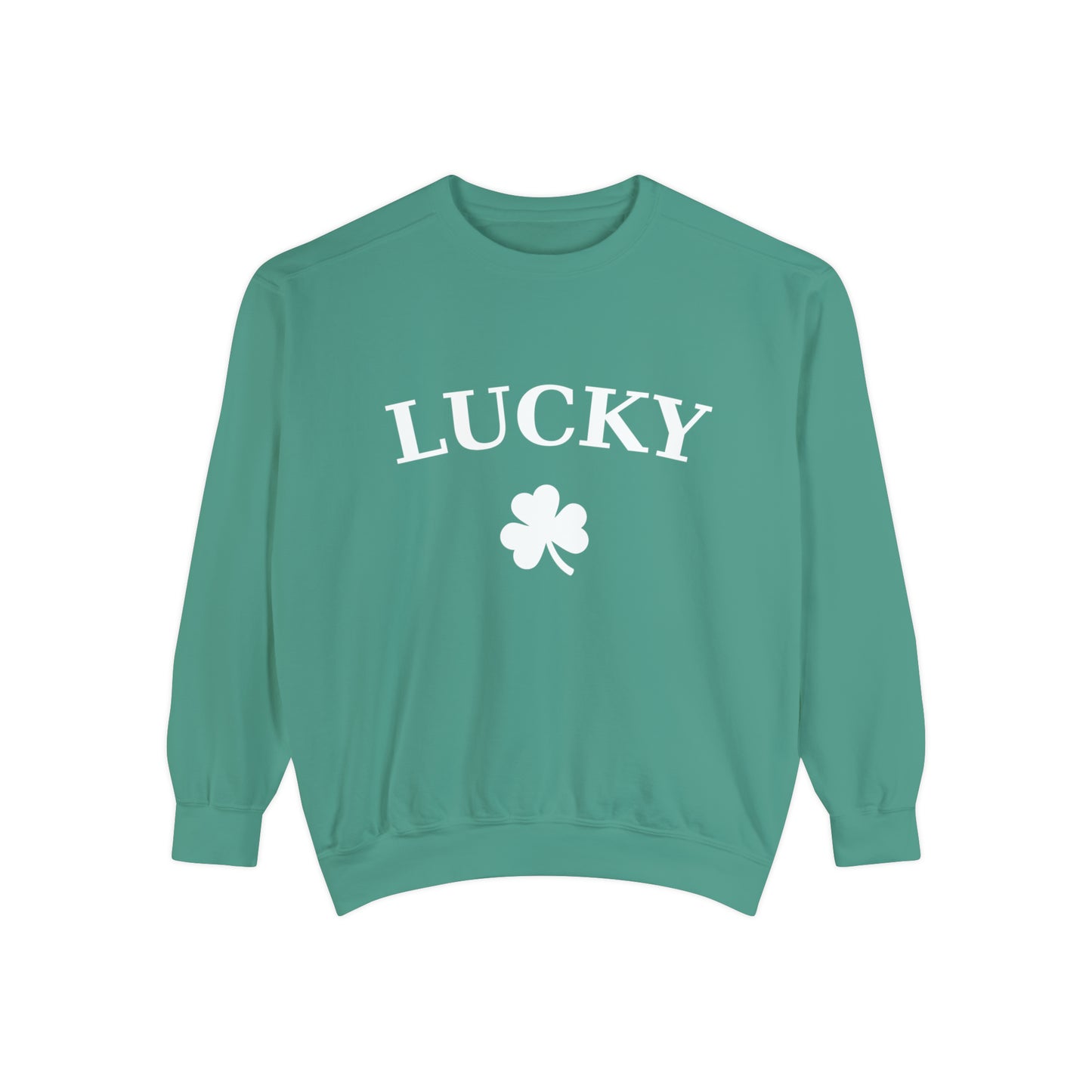 Lucky Comfort Colors Unisex Sweatshirt