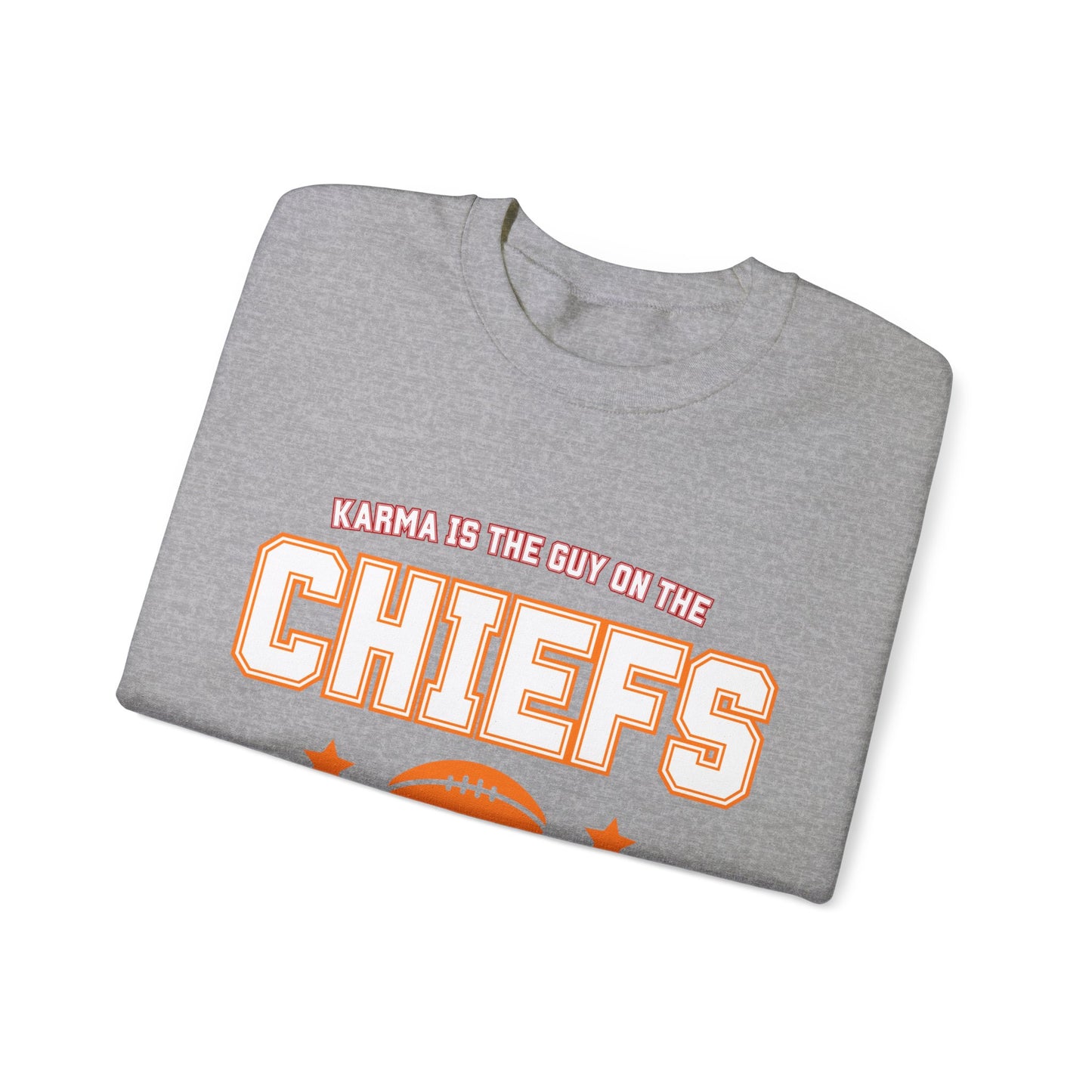 Karma Is The Guy On The Chiefs Unisex Crewneck