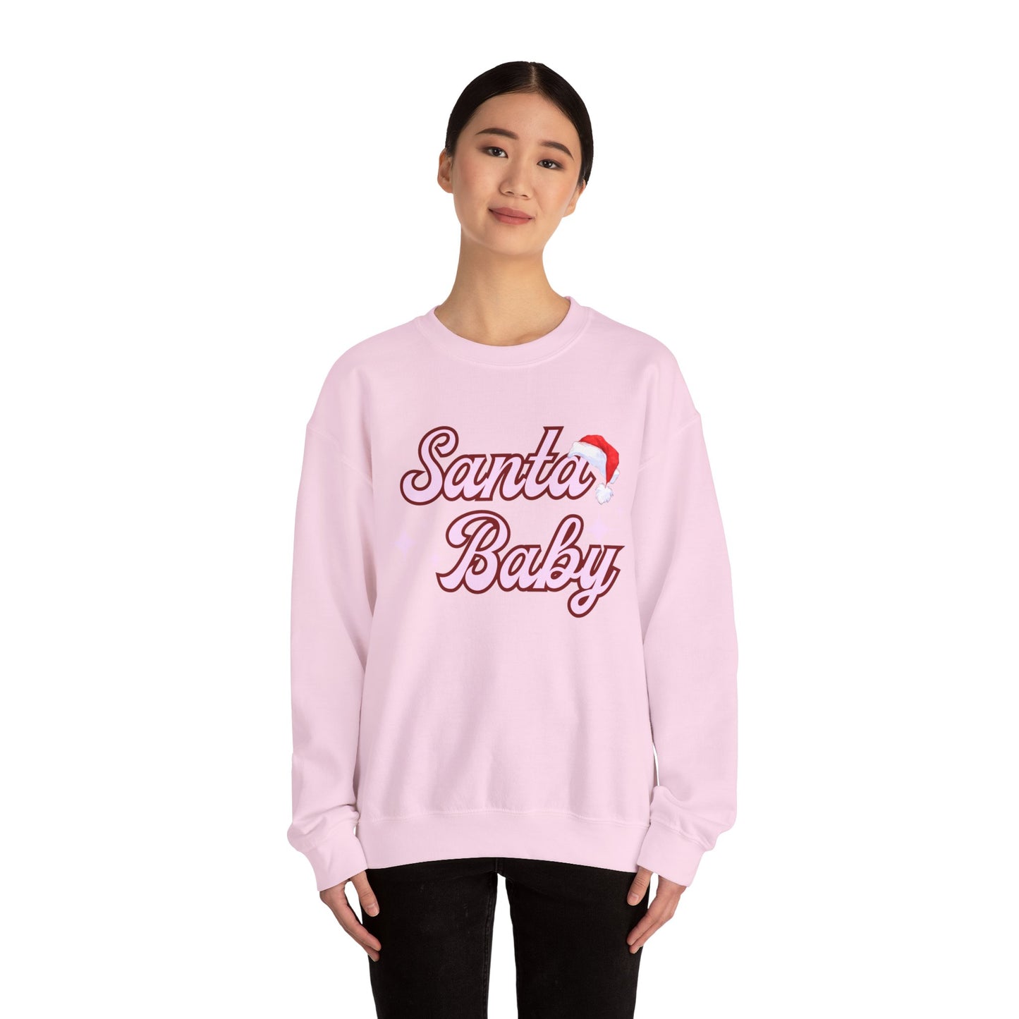 Santa Baby Unisex Heavy Blend Crewneck Sweatshirt