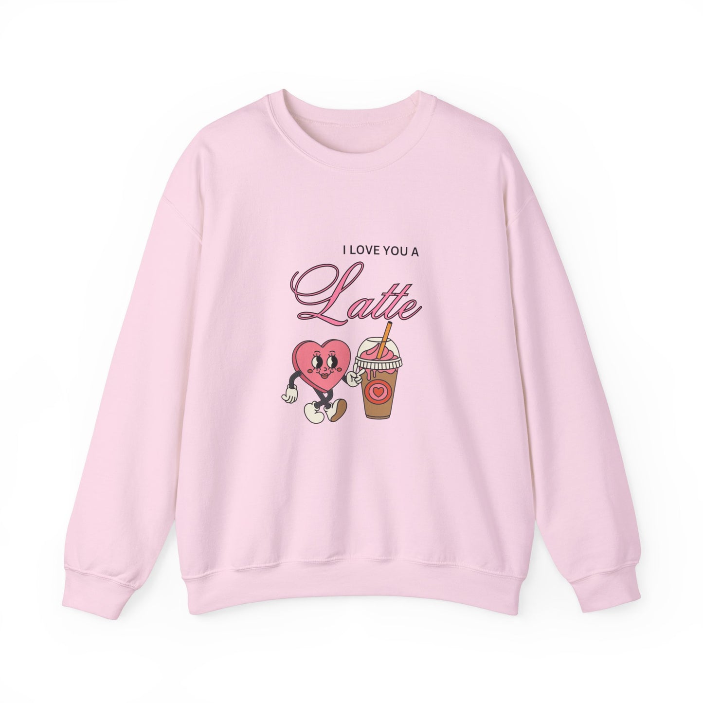 I love you a latte Crewneck Sweatshirt