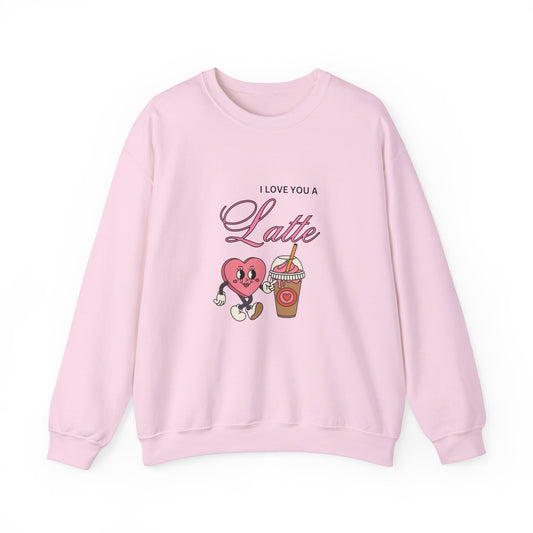 I love you a latte Crewneck Sweatshirt