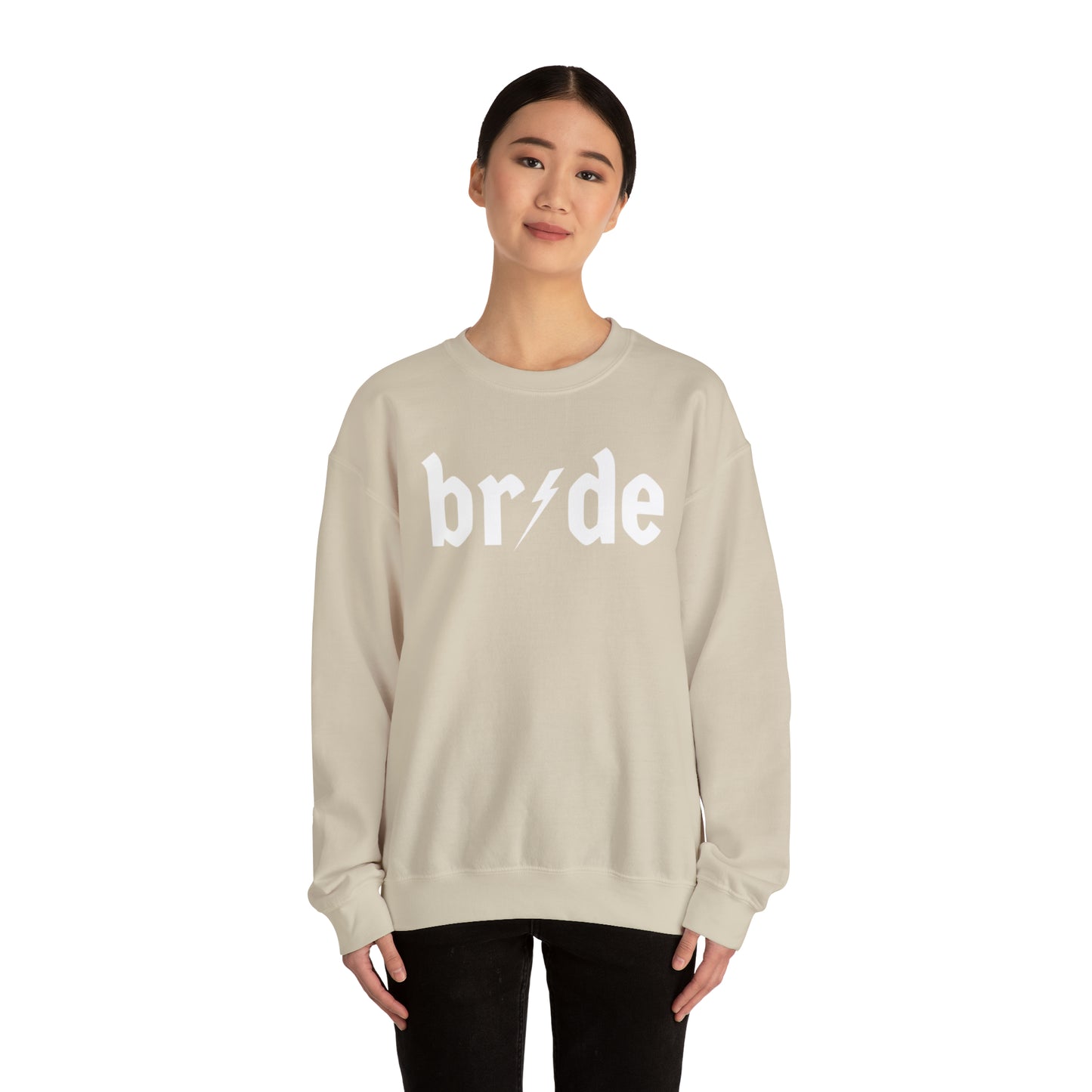 Grunge  Bride Unisex Heavy Blend Crewneck Sweatshirt