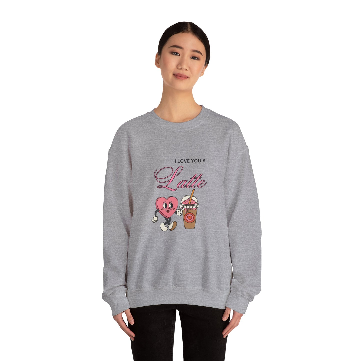 I love you a latte Crewneck Sweatshirt