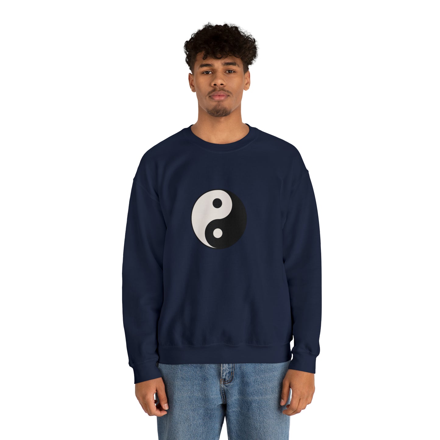 Ying Yang Unisex Heavy Blend Crewneck Sweatshirt