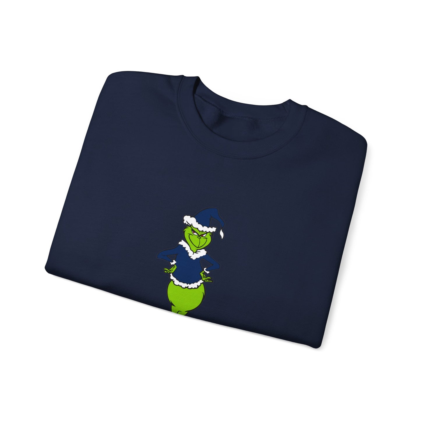 Grinch Dallas Cowboys Unisex Heavy Blend Crewneck Sweatshirt
