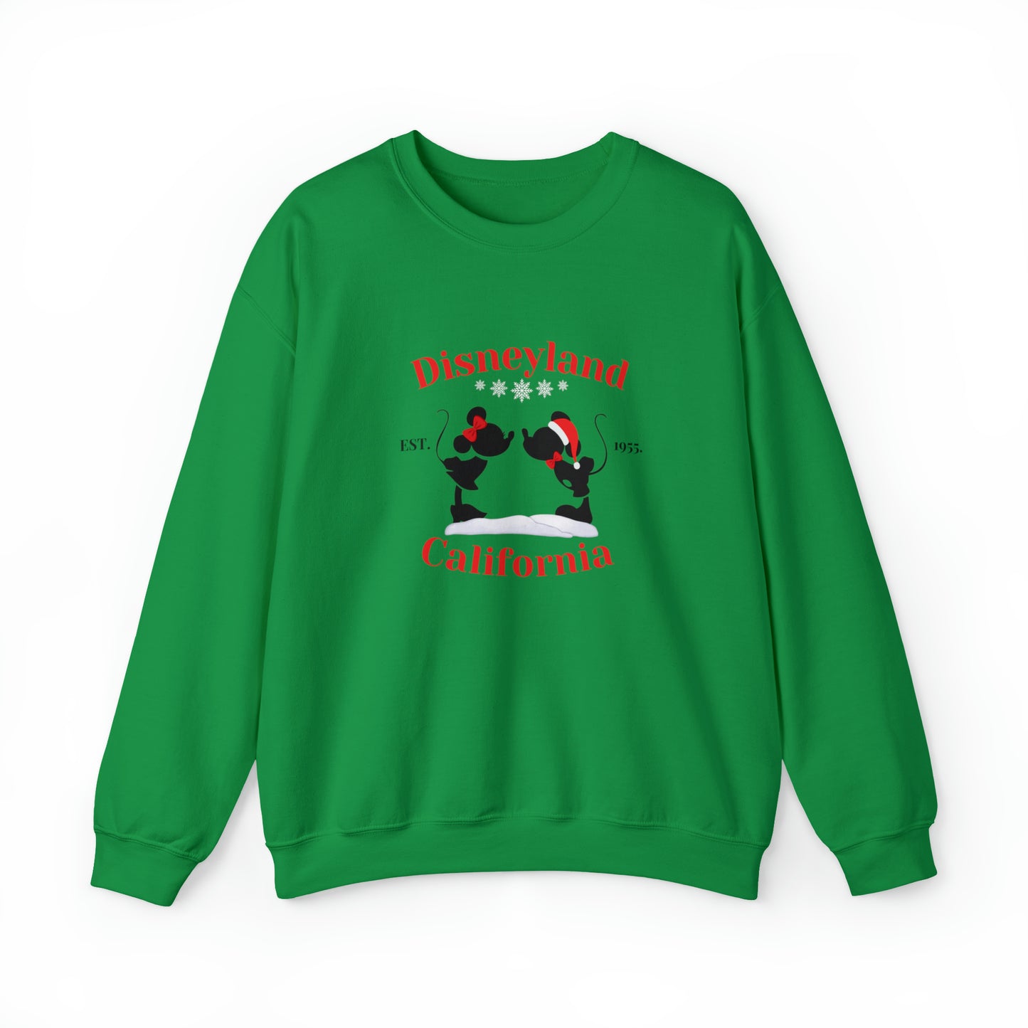 Mickey and Minnie Christmas  Crewneck Sweatshirt