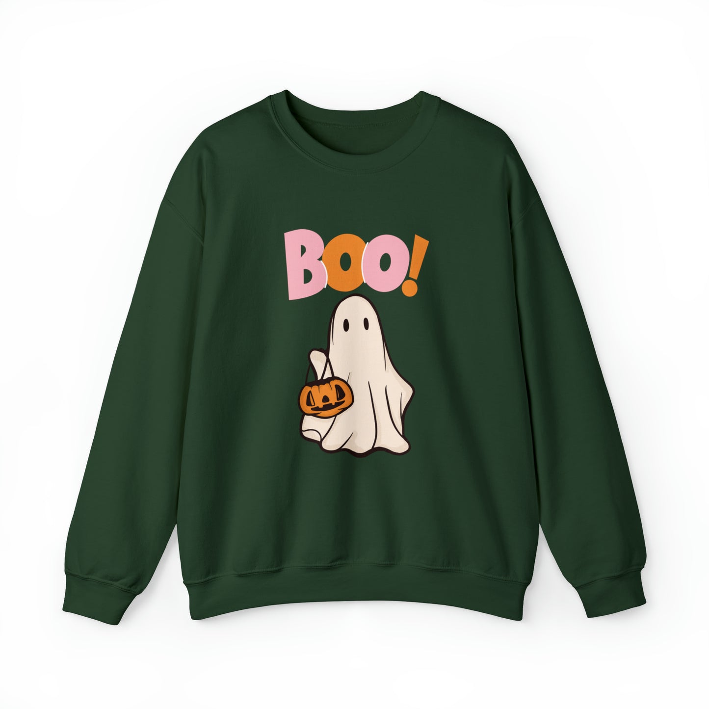 Boo Unisex Heavy Blend Crewneck Sweatshirt