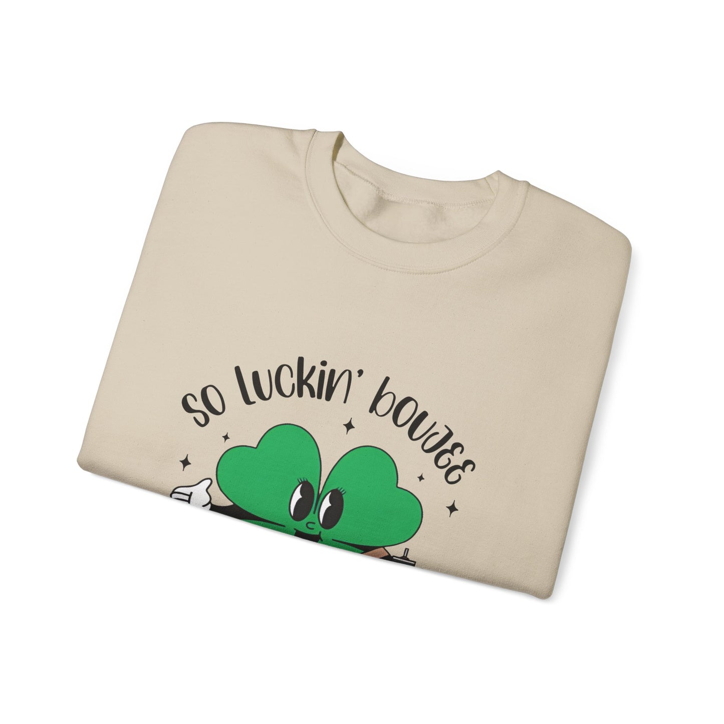 So luckin boujee  Unisex  Crewneck Sweatshirt